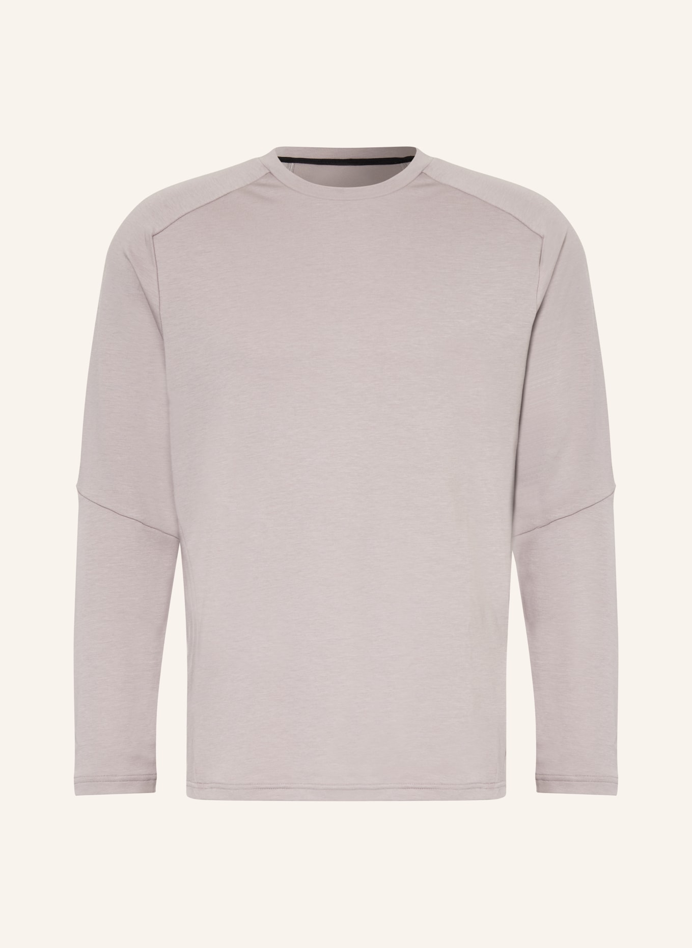 On Long sleeve shirt FOCUS LONG-T, Color: GRAY (Image 1)