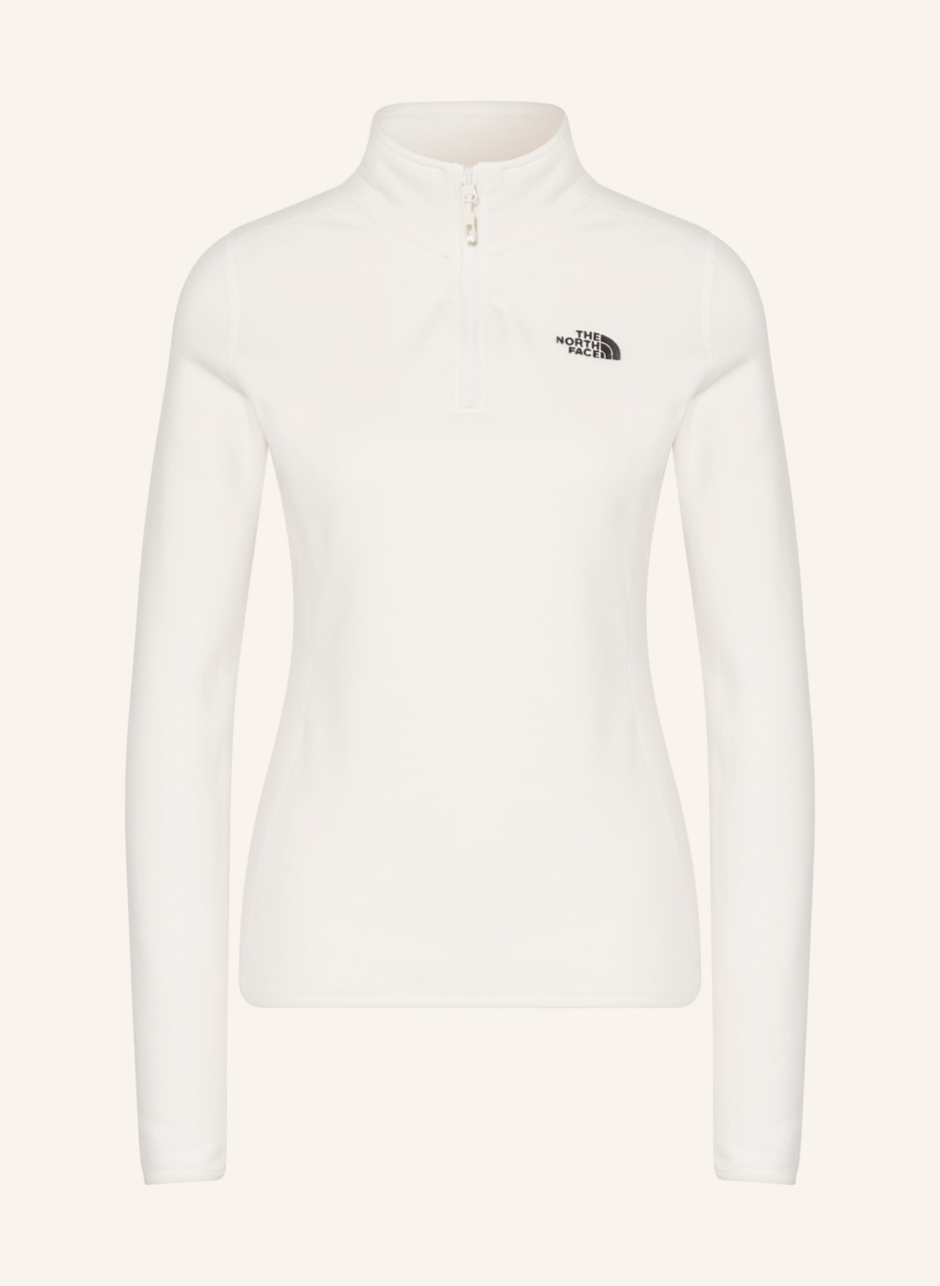 THE NORTH FACE Fleece half-zip sweater 100 GLACIER, Color: WHITE (Image 1)