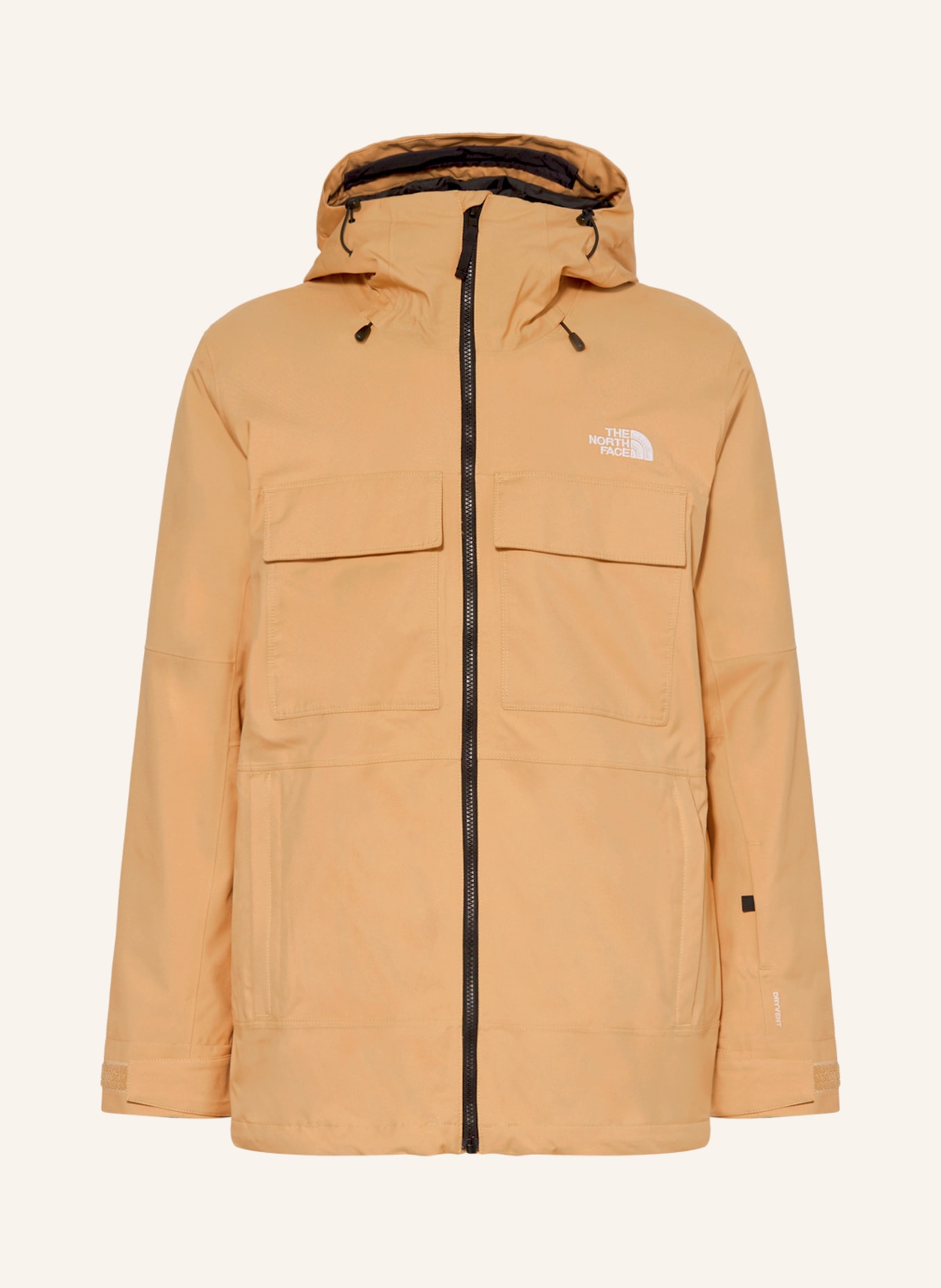 THE NORTH FACE Ski jacket FOURBARREL TRICLIMATE, Color: DARK YELLOW (Image 1)