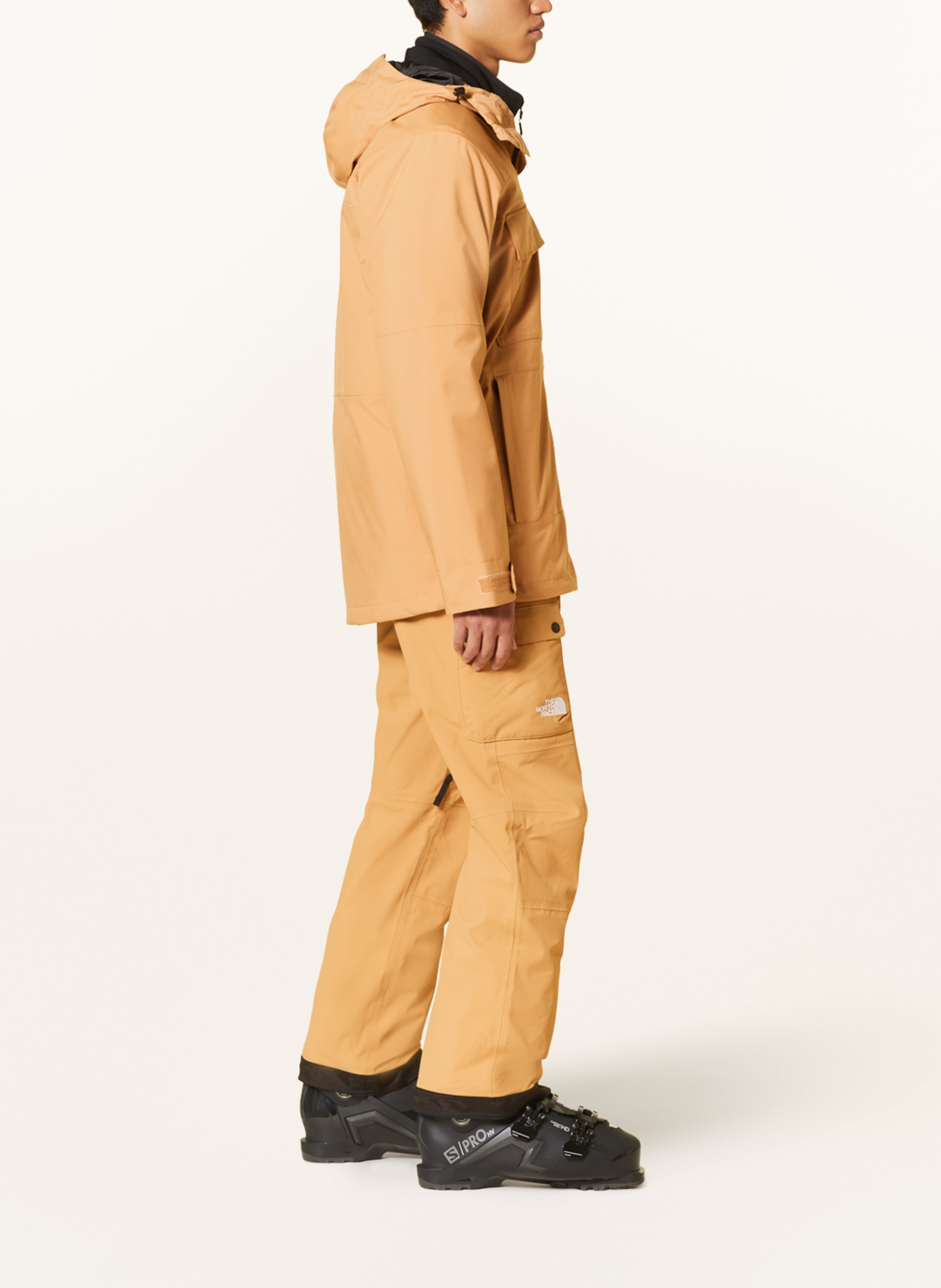 THE NORTH FACE Ski jacket FOURBARREL TRICLIMATE, Color: DARK YELLOW (Image 4)