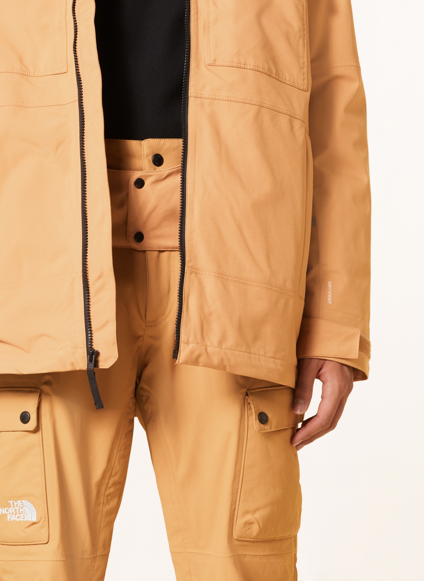 THE NORTH FACE Ski jacket FOURBARREL TRICLIMATE, Color: DARK YELLOW (Image 7)
