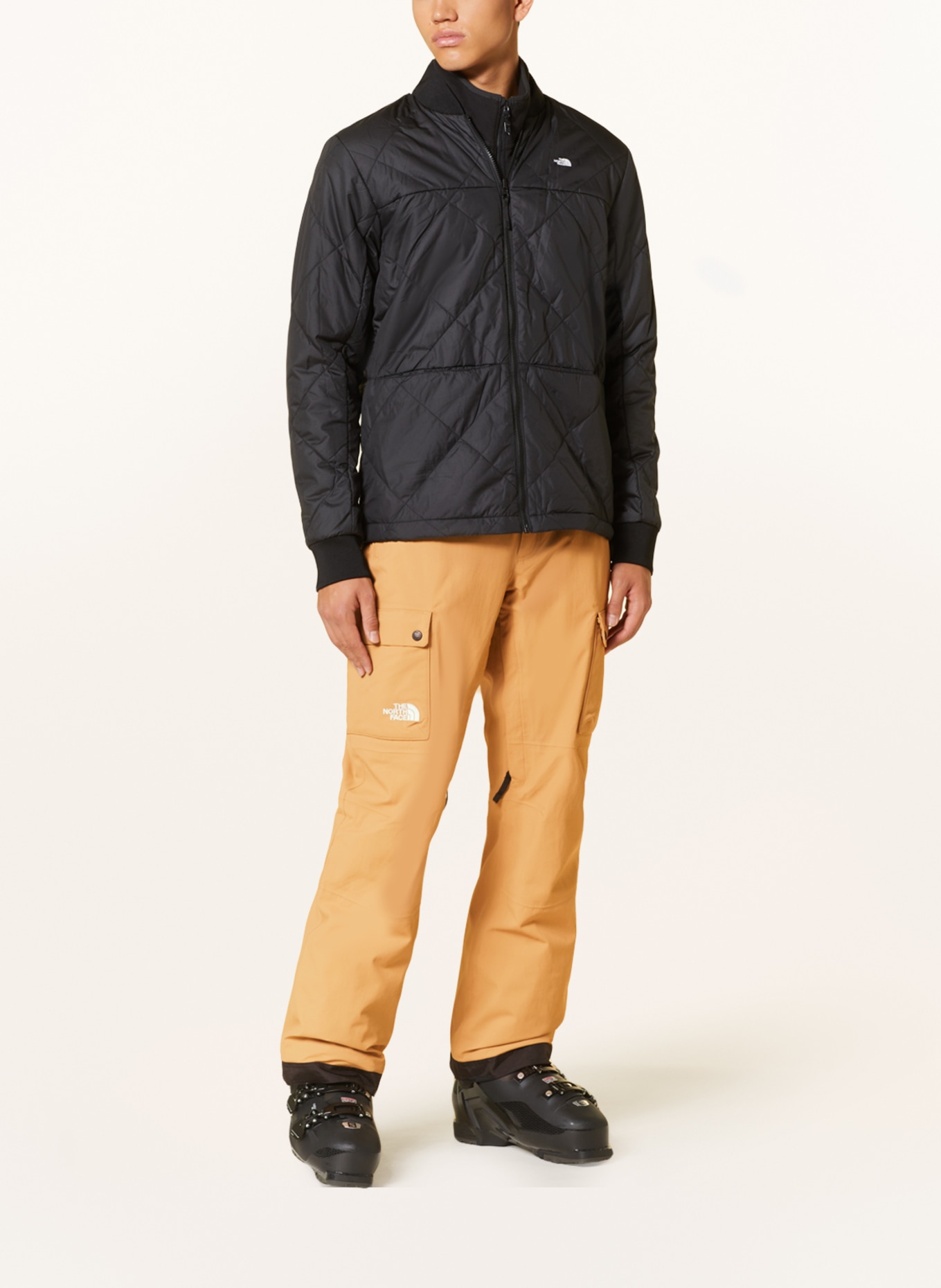 THE NORTH FACE Ski jacket FOURBARREL TRICLIMATE, Color: DARK YELLOW (Image 8)
