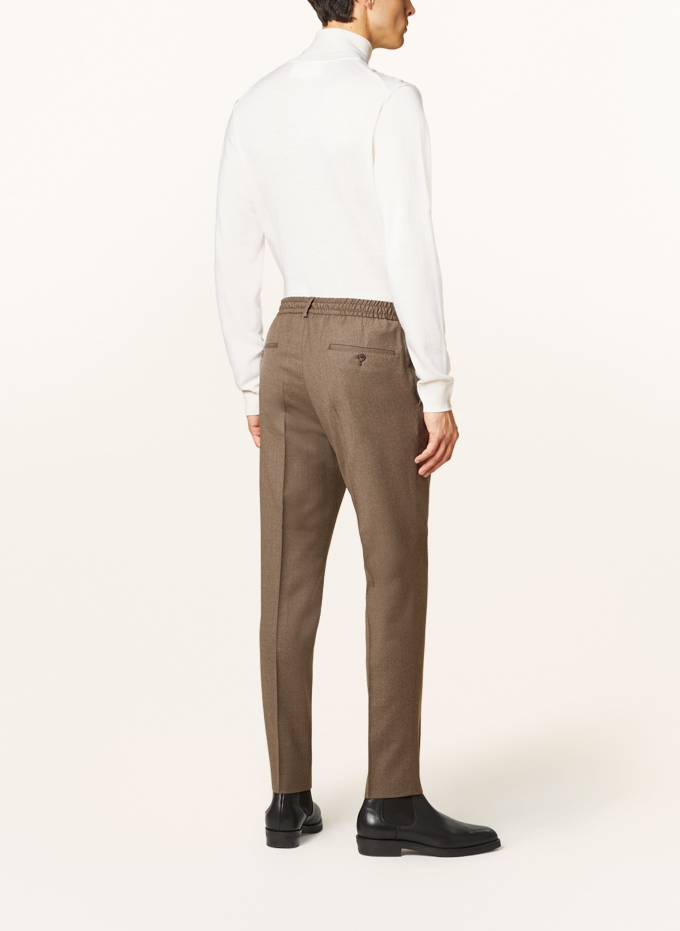 JOOP! Oblekové kalhoty BAXX Slim Fit, Barva: 207 Dark Brown                 207 (Obrázek 4)