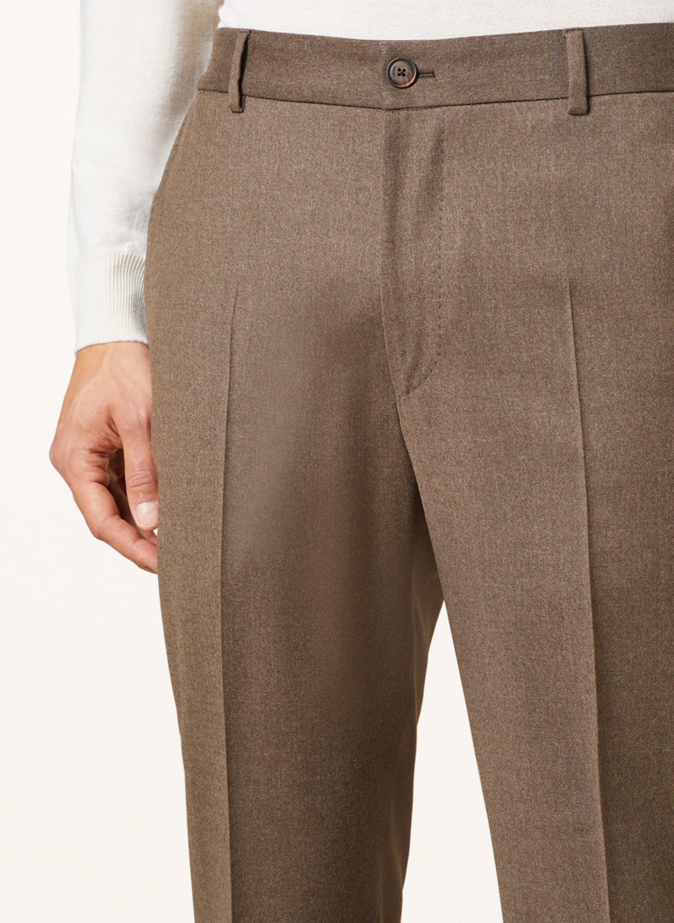 JOOP! Oblekové kalhoty BAXX Slim Fit, Barva: 207 Dark Brown                 207 (Obrázek 6)