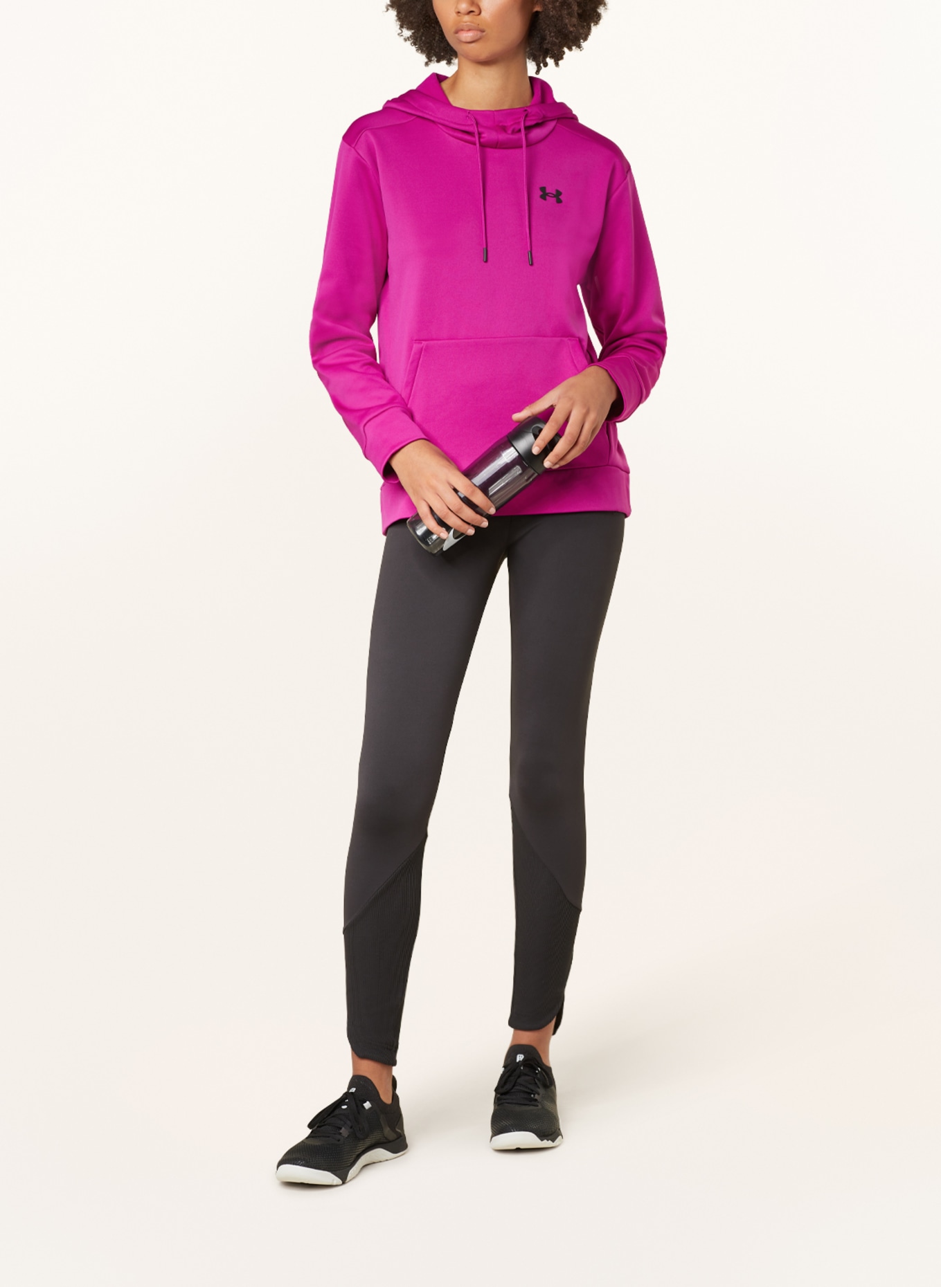 UNDER ARMOUR Hoodie ARMOUR FLEECE®, Color: PINK (Image 2)