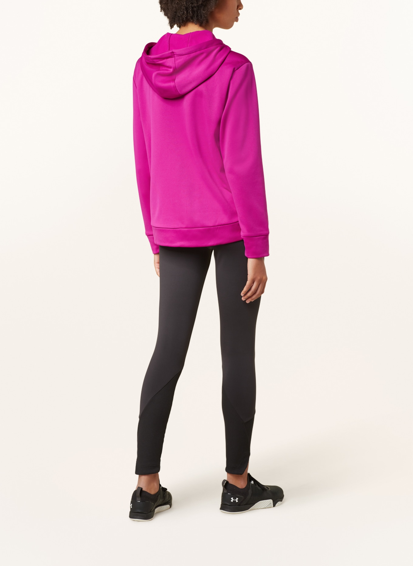 UNDER ARMOUR Hoodie ARMOUR FLEECE®, Color: PINK (Image 3)