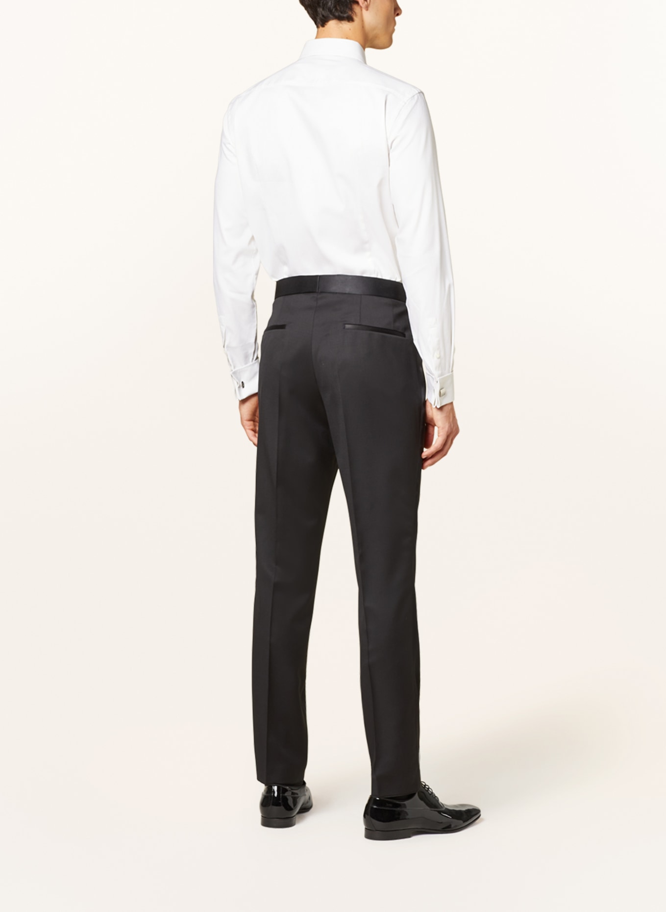 BOSS Hemd HANK Slim Fit mit Umschlagmanschette, Farbe: CREME (Bild 3)