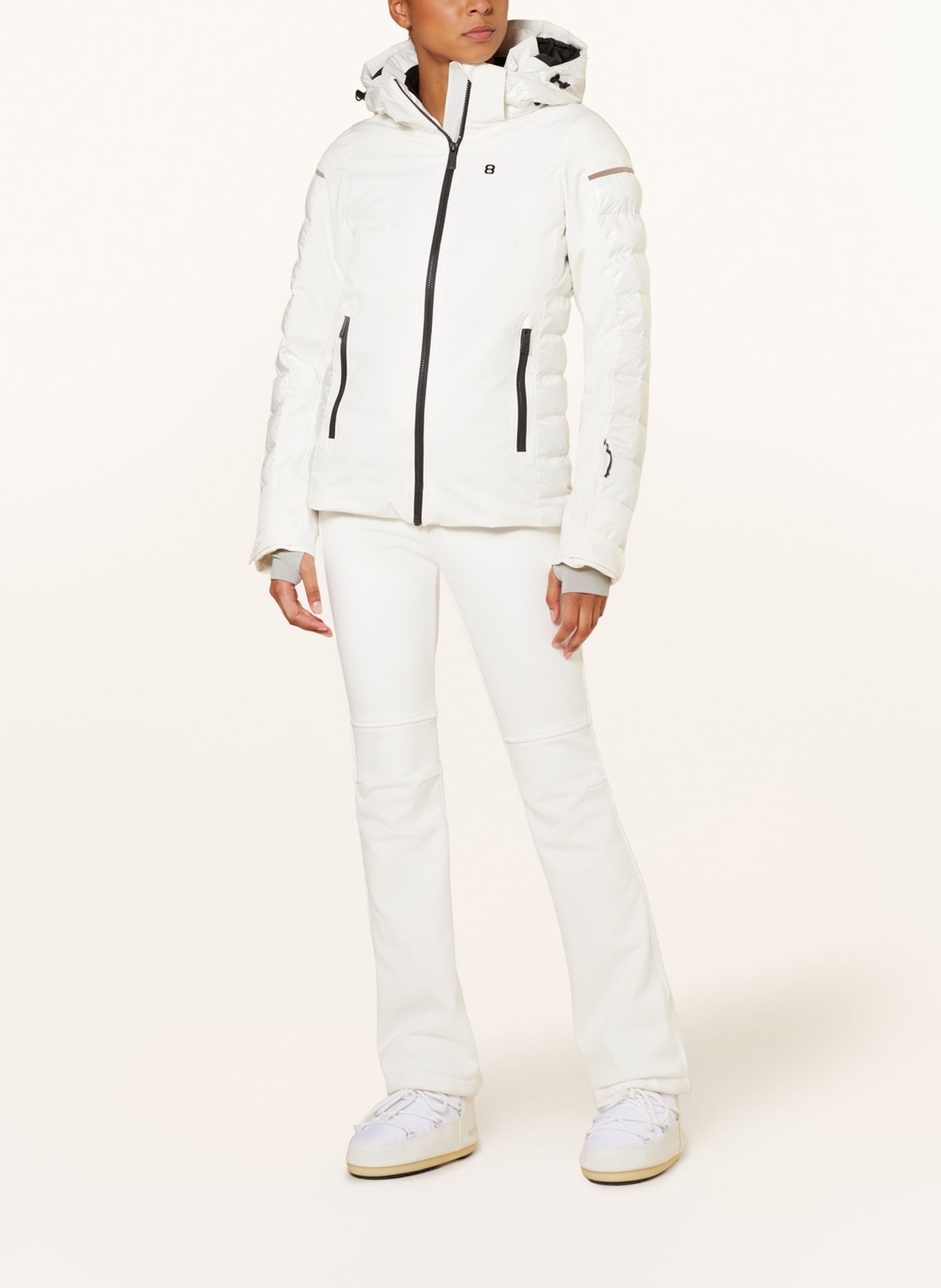 8848 Altitude Ski jacket ALIZIA, Color: WHITE (Image 2)