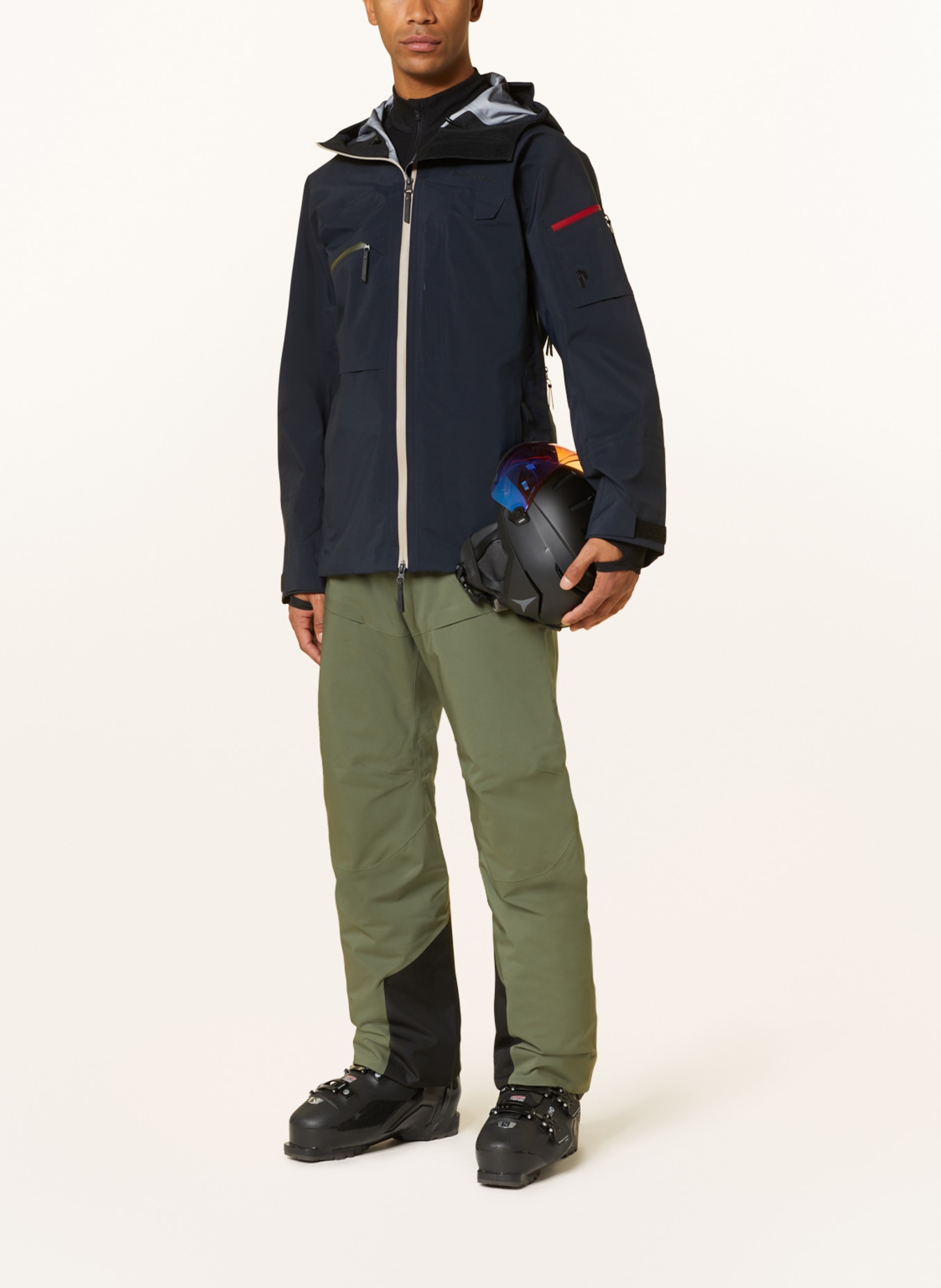 Peak Performance Hardshell ski jacket ALPINE GORE-TEX, Color: DARK BLUE (Image 2)