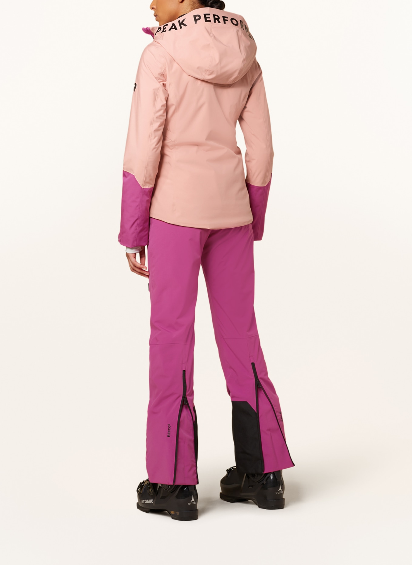 Peak Performance Ski jacket RIDER, Color: PINK/ FUCHSIA (Image 3)