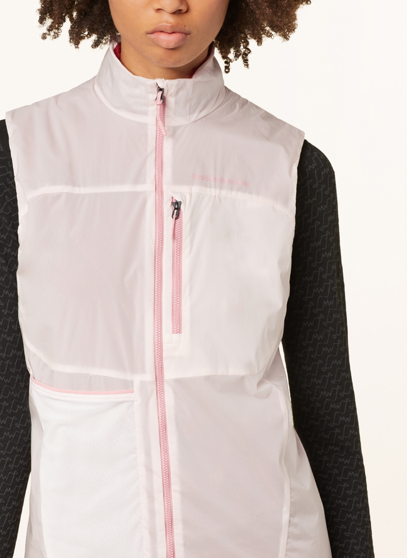 Peak Performance Performance vest VISLIGHT ALPHA, Color: LIGHT PINK/ PINK (Image 4)