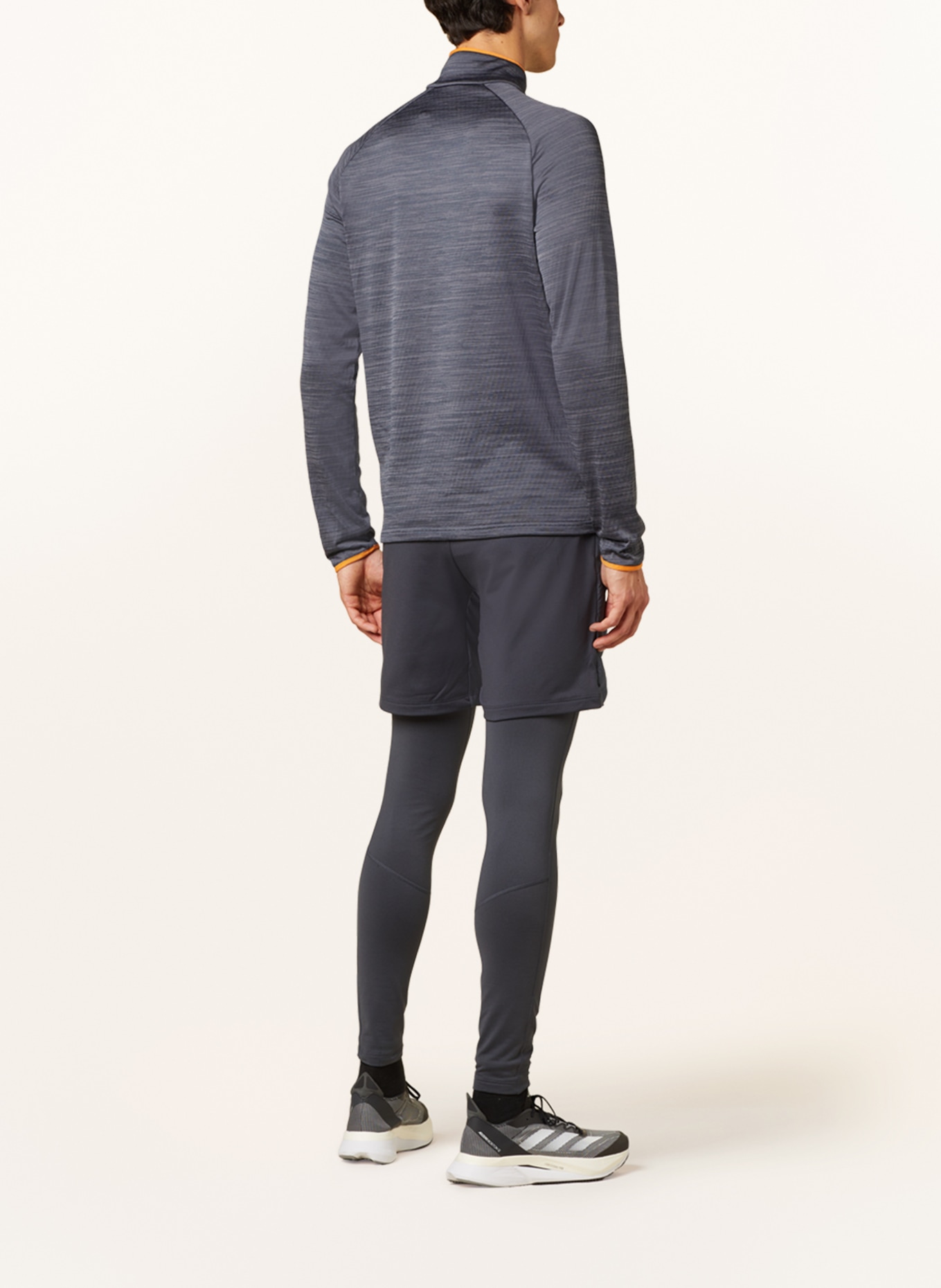 odlo Running shorts ZEROWEIGHT INSULATOR, Color: BLUE (Image 3)