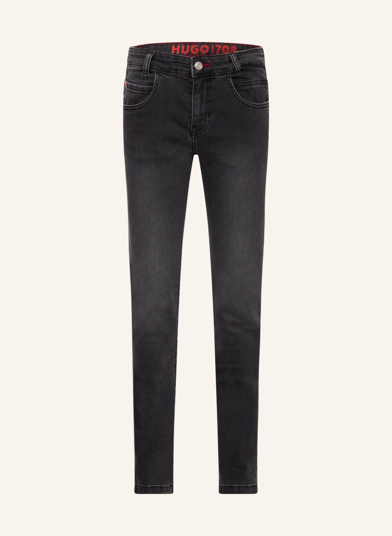 HUGO Jeans Slim Fit in z20 denm grey