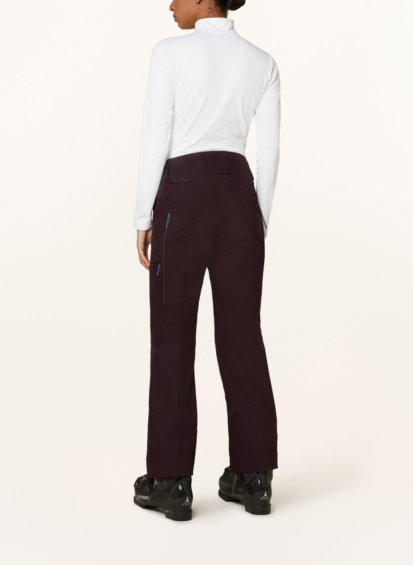 patagonia Skihose STORM SHIFT: DUNKELLILA