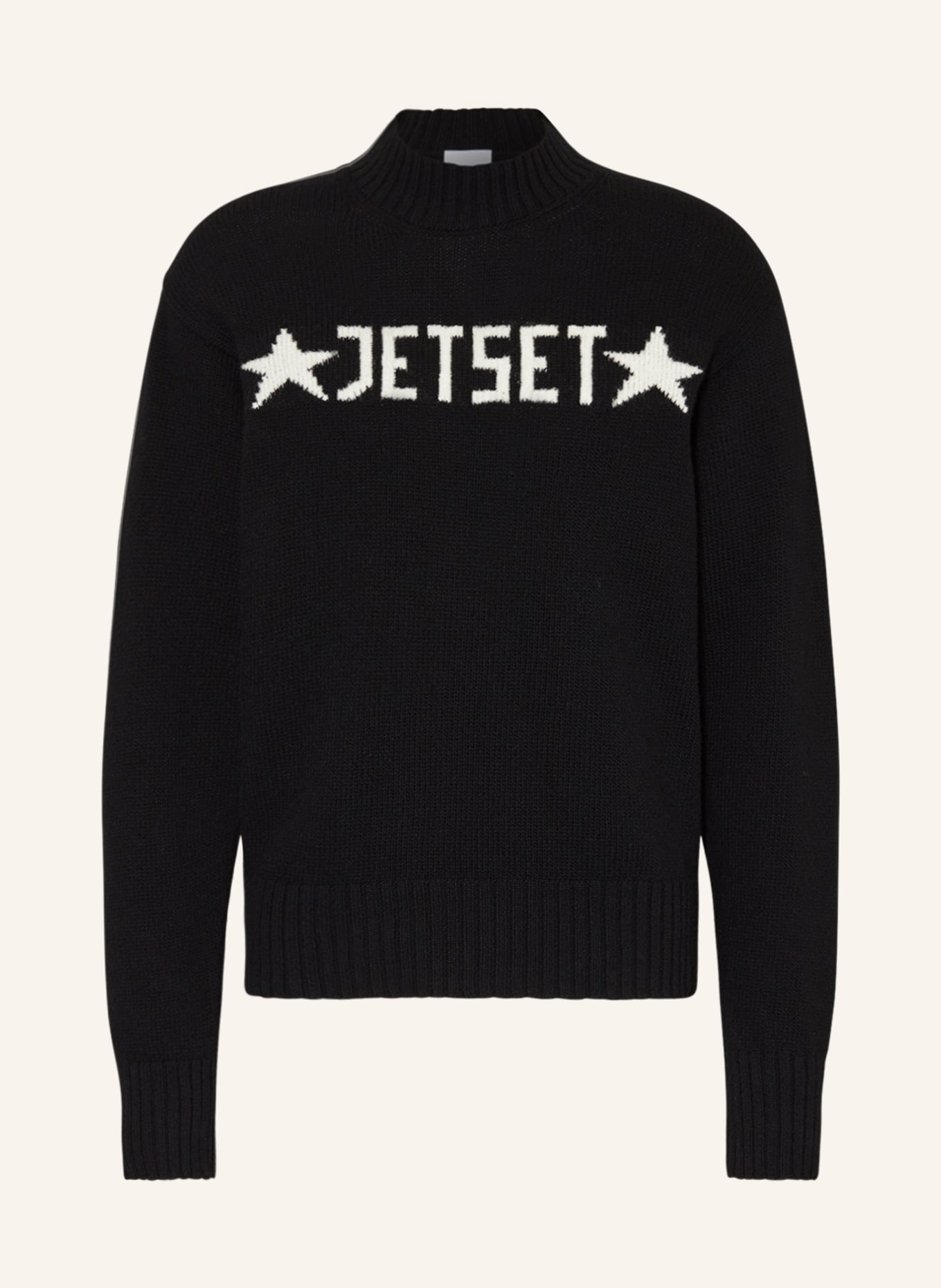 JET SET Sweater, Color: BLACK/ WHITE (Image 1)