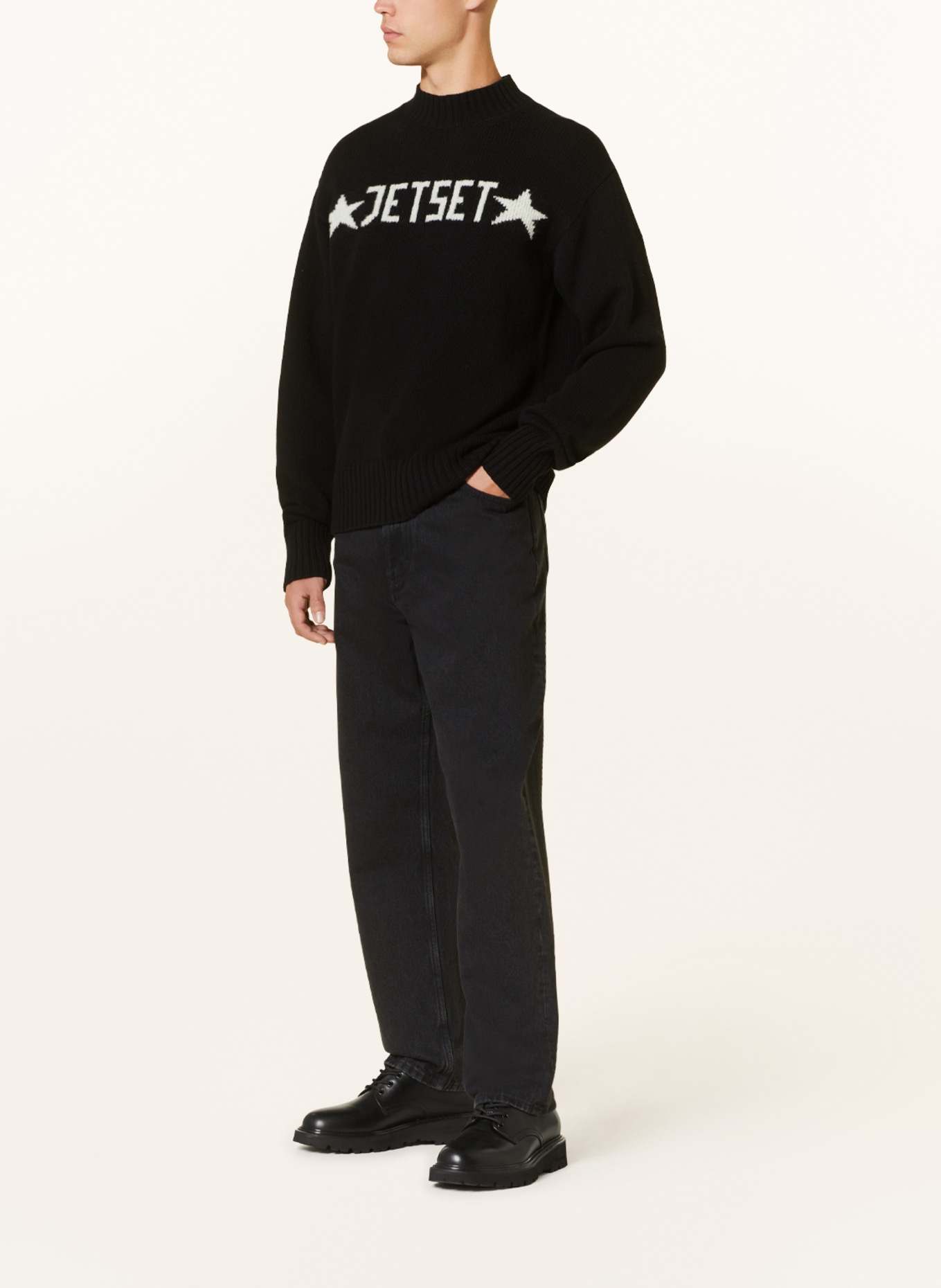 JET SET Sweater, Color: BLACK/ WHITE (Image 2)
