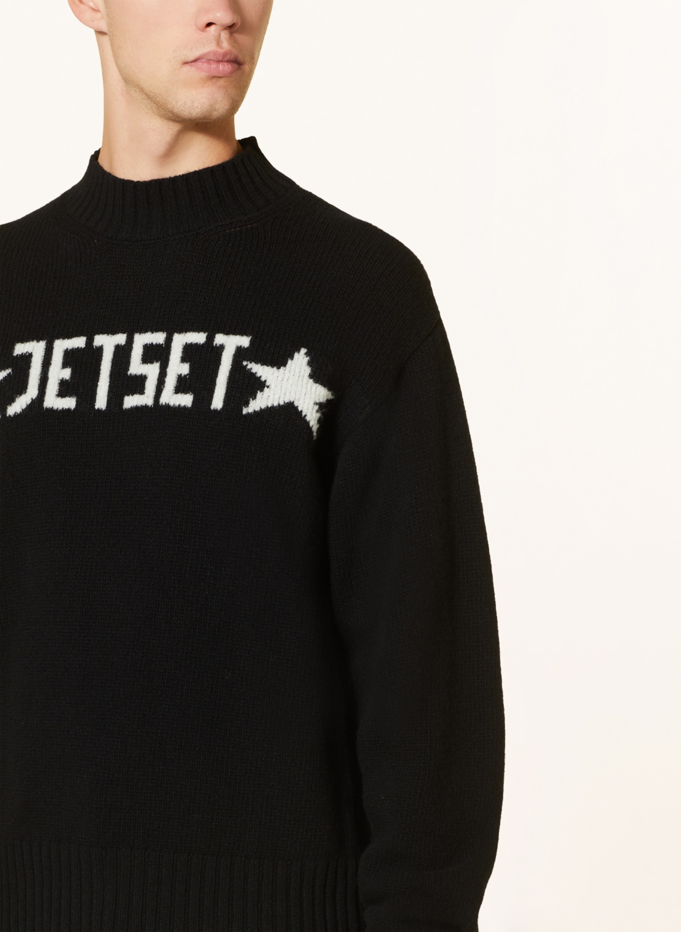 JET SET Sweater, Color: BLACK/ WHITE (Image 4)