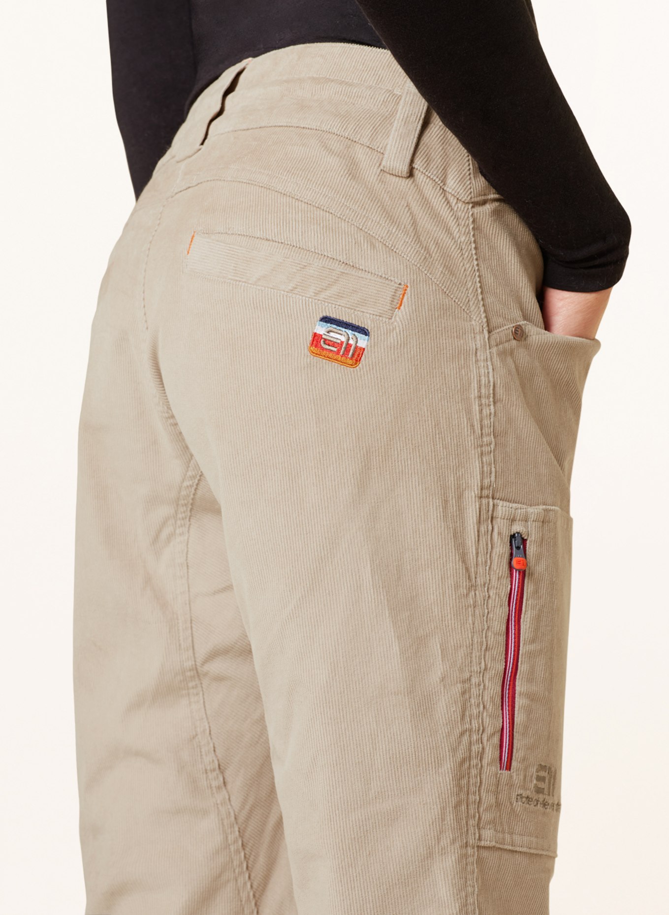 state of elevenate Corduroy trousers APRES, Color: KHAKI (Image 5)