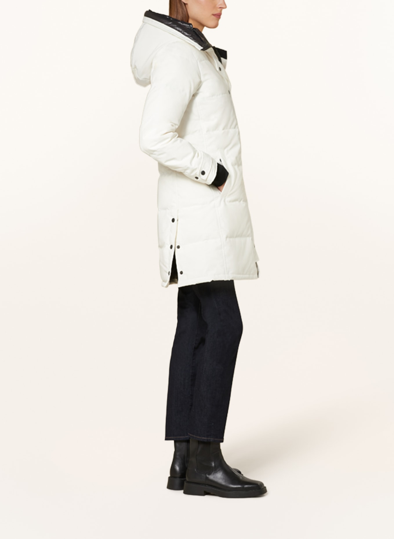 CANADA GOOSE Down coat SHELBURNE, Color: WHITE (Image 4)
