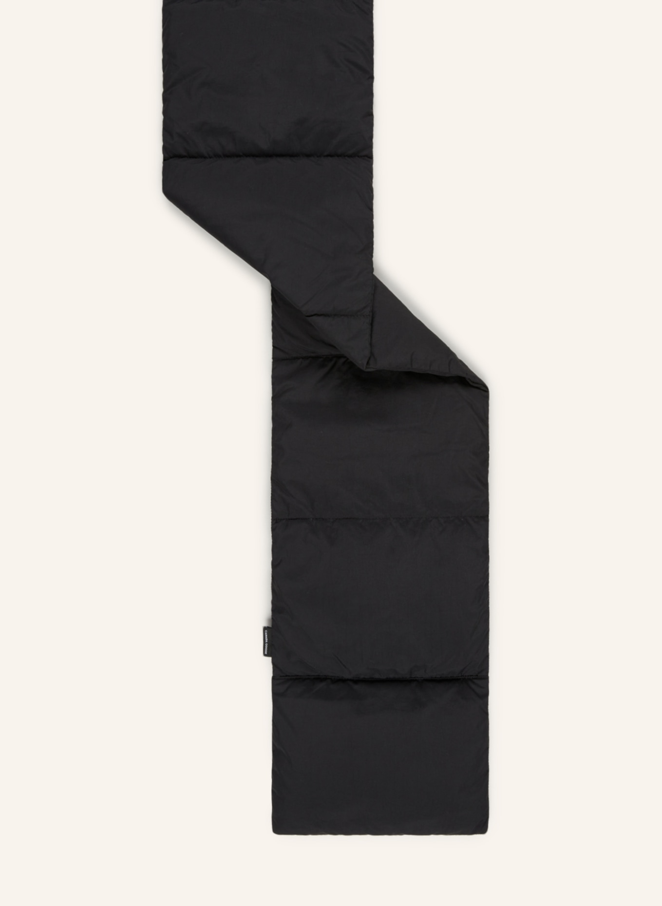 CANADA GOOSE Down scarf, Color: BLACK (Image 2)