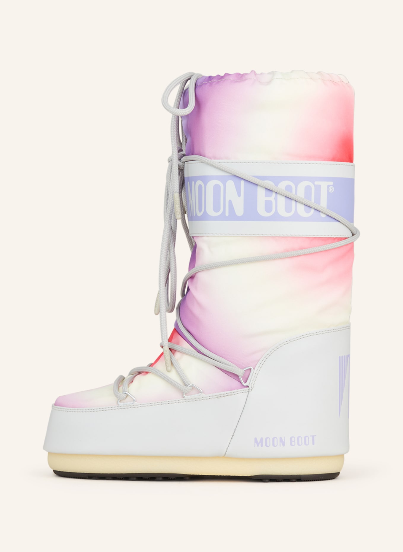 MOON BOOT Moon boots ICON TIE DYE, Color: PURPLE/ PINK (Image 4)