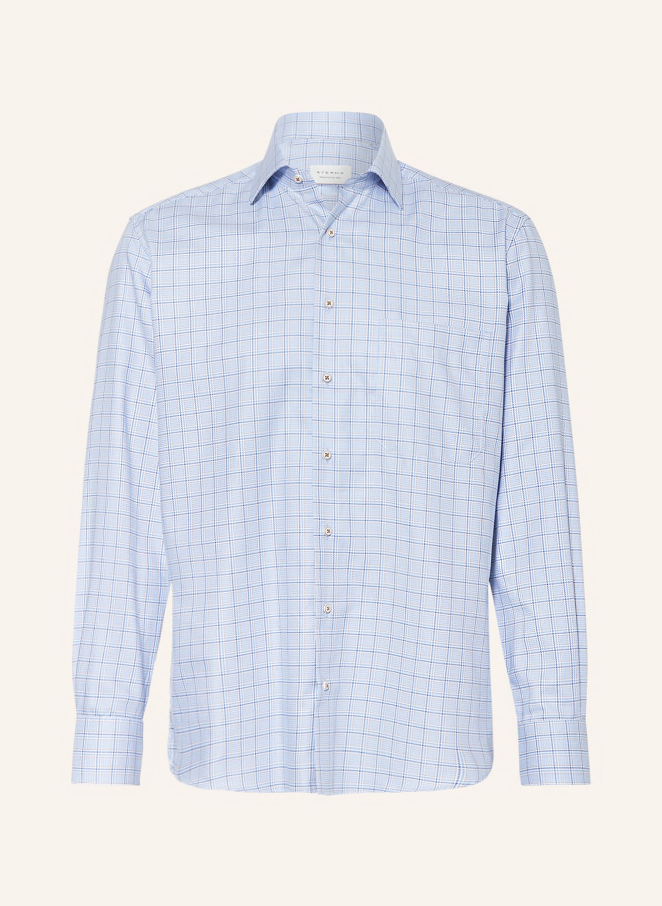 ETERNA Shirt comfort fit, Color: LIGHT BLUE/ BLUE (Image 1)