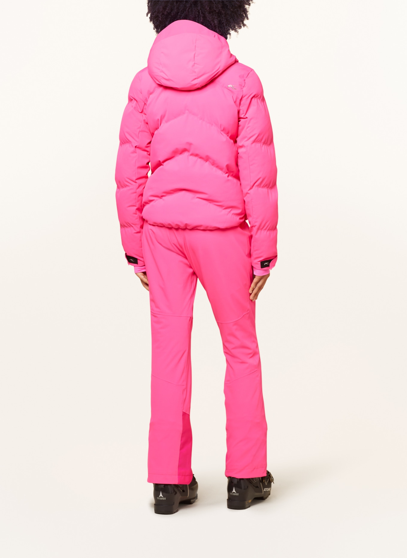 KJUS Ski jacket BLUEBIRD, Color: NEON PINK (Image 3)