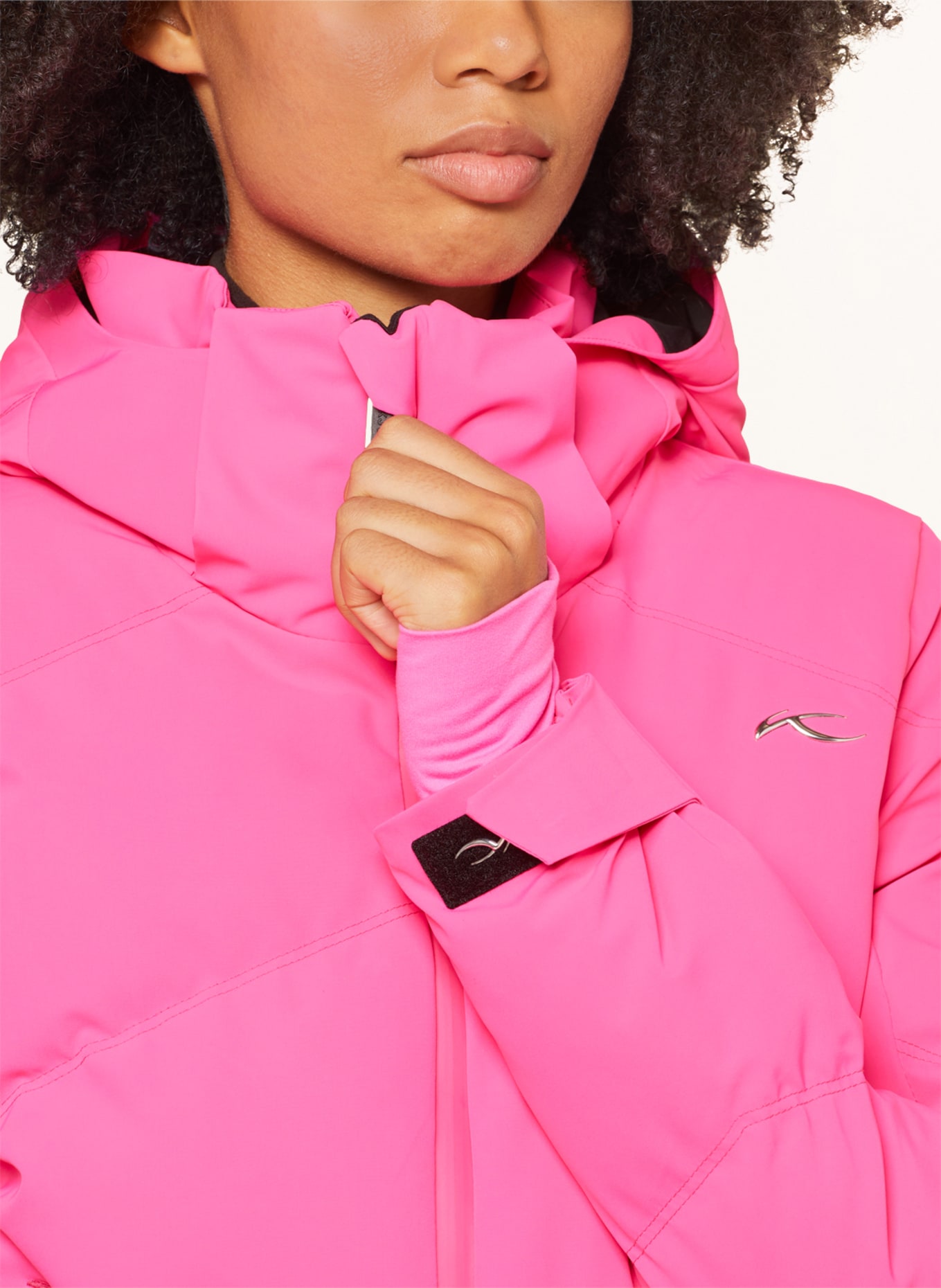 KJUS Ski jacket BLUEBIRD, Color: NEON PINK (Image 5)