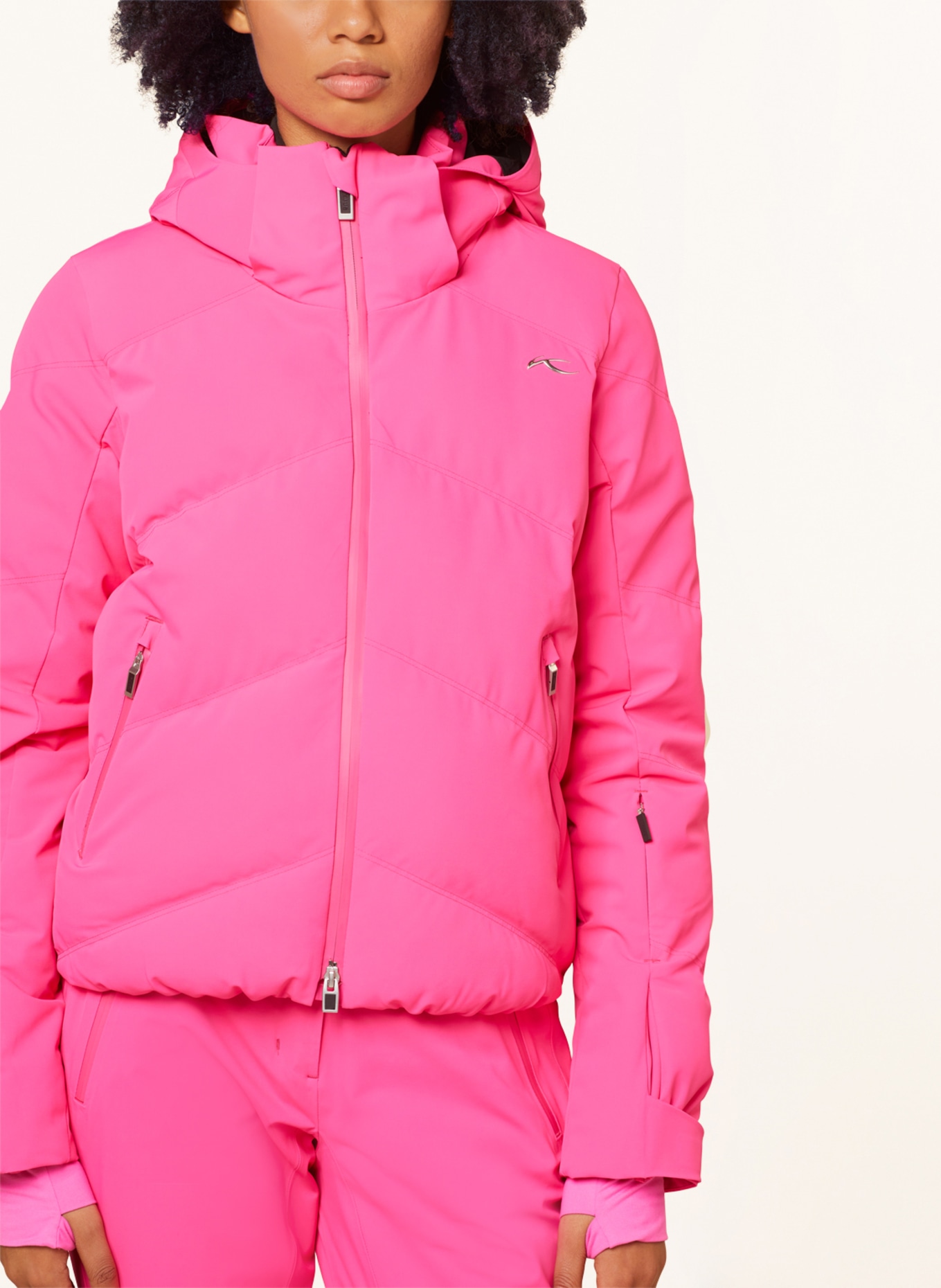 KJUS Ski jacket BLUEBIRD, Color: NEON PINK (Image 6)
