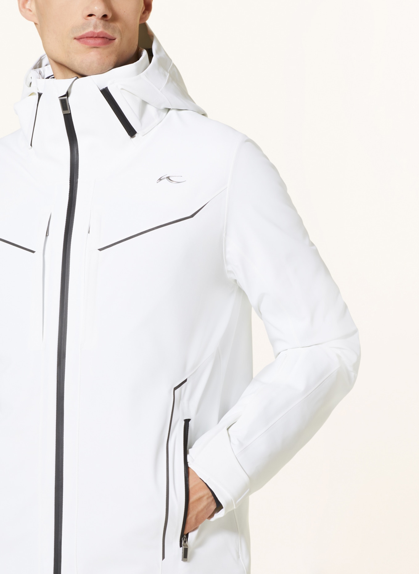 KJUS Ski jacket FORMULA, Color: WHITE (Image 6)