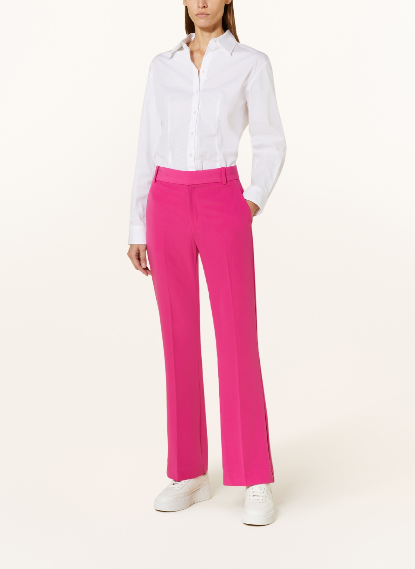 InWear Bootcut trousers VETAIW, Color: FUCHSIA (Image 2)