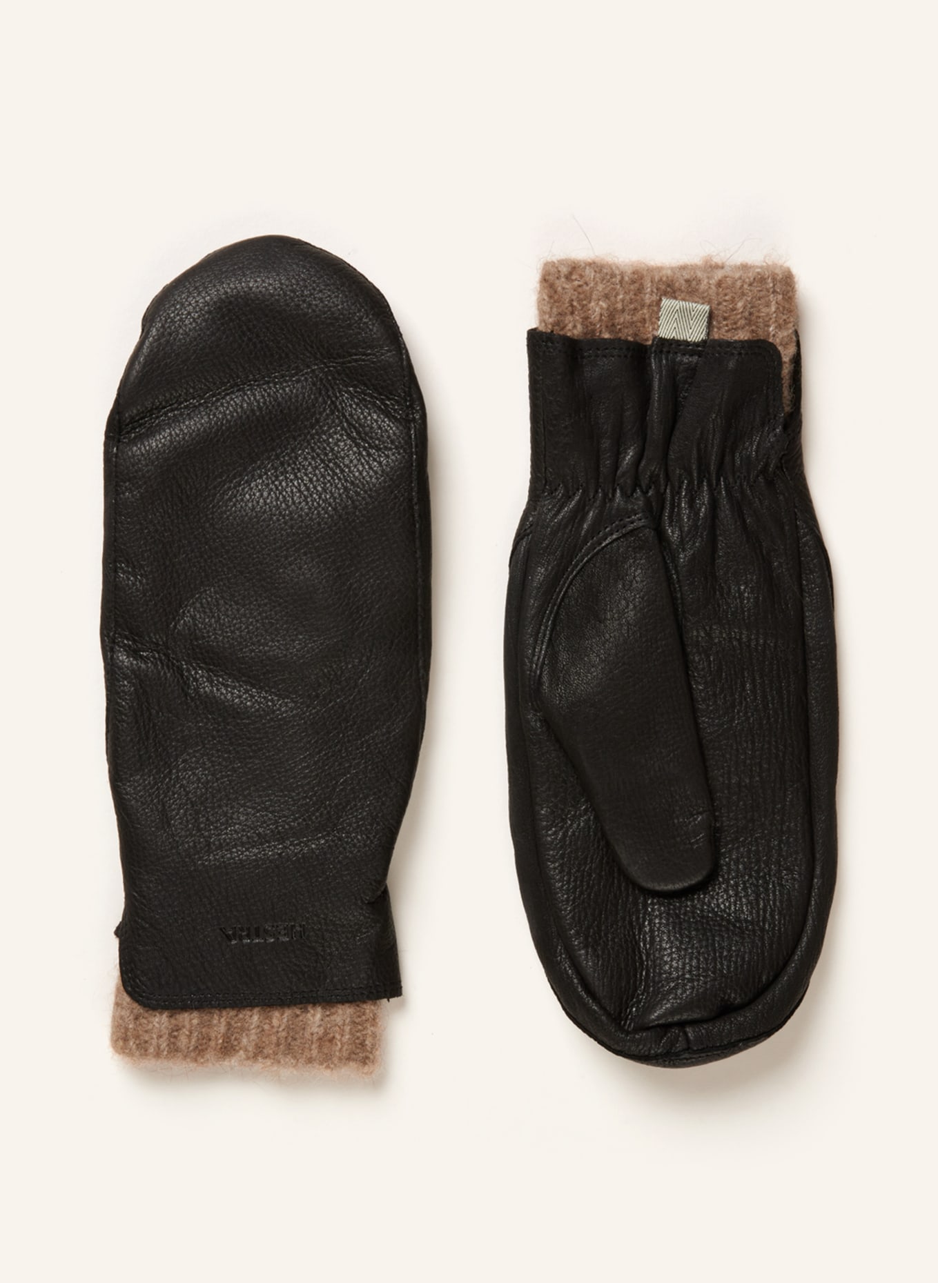 HESTRA Ski gloves TIRIL MITT, Color: BLACK (Image 1)