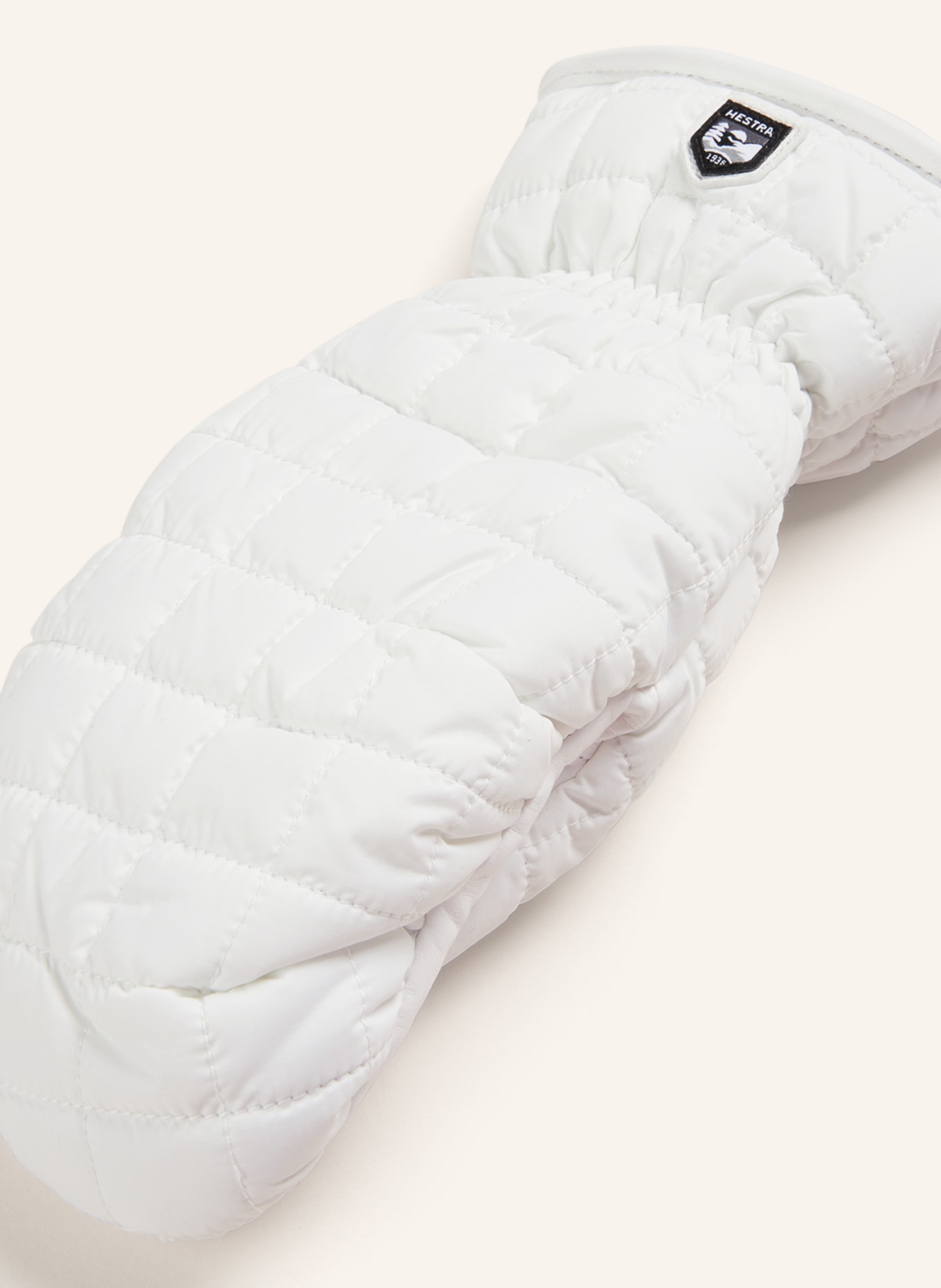 HESTRA Ski gloves MOON LIGHT MITT, Color: WHITE (Image 2)