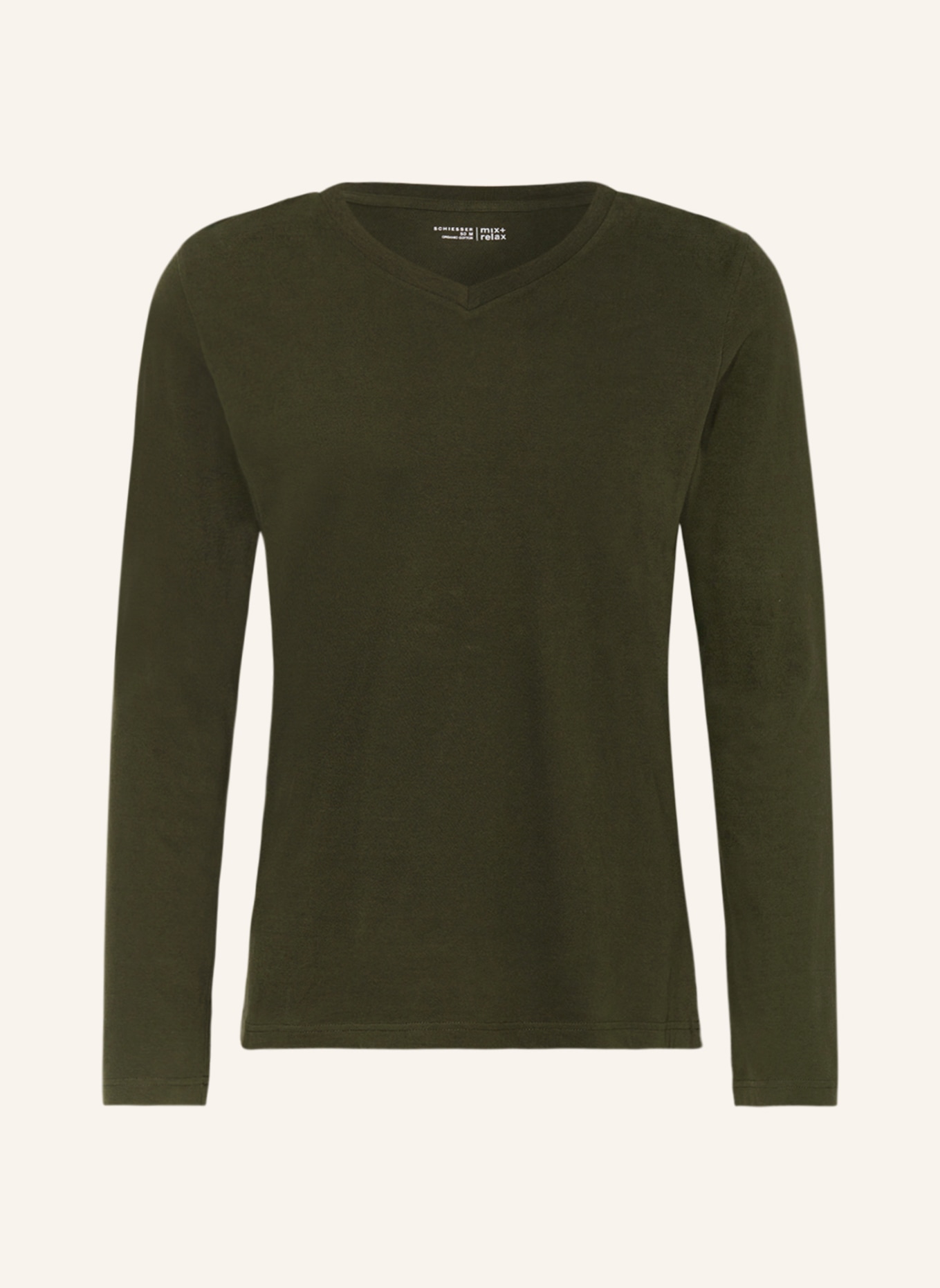 Schiesser Maglija Da Notte Donna A Maniche Corte – Cotone Bio Con Elastan, Colore Grafite, Taglia 46