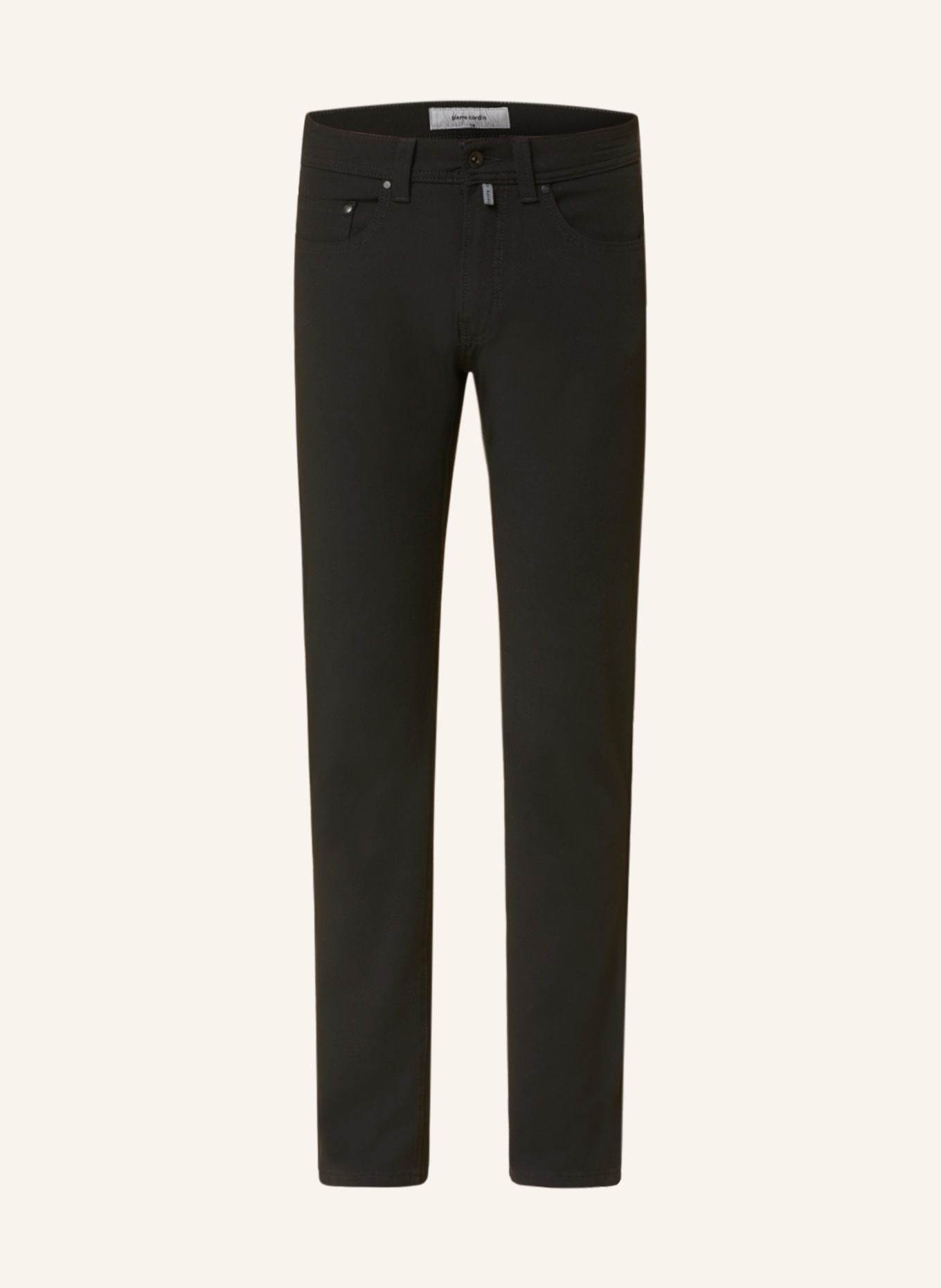 pierre cardin Trousers LYON tapered fit, Color: BLACK (Image 1)