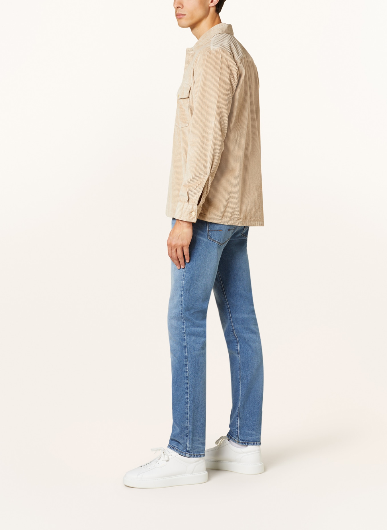 pierre cardin Jeans LYON Tapered Fit, Farbe: 6837 ocean blue fashion (Bild 4)