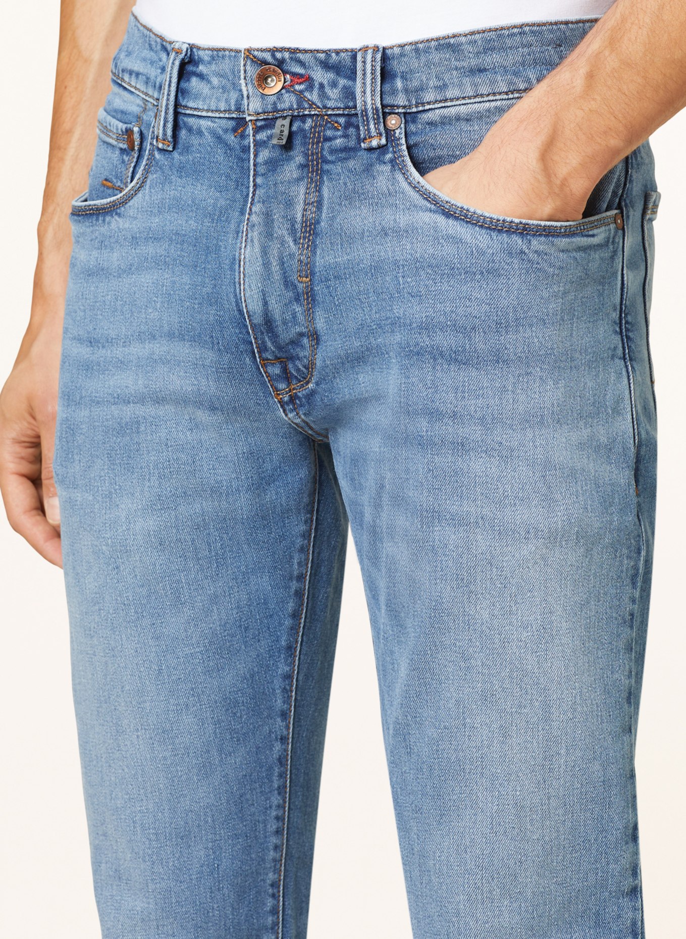 pierre cardin Jeans LYON Tapered Fit, Farbe: 6837 ocean blue fashion (Bild 5)