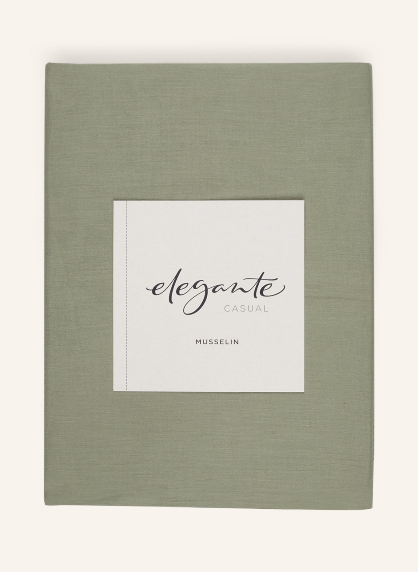 elegante Bettwäsche SMOOTH: KHAKI
