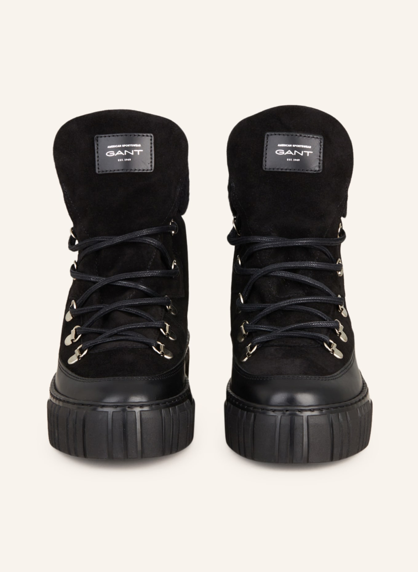 GANT Lace-up boots, Color: BLACK (Image 3)