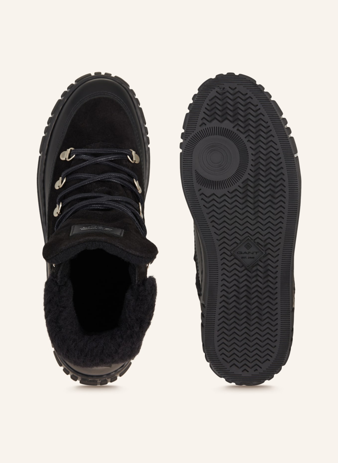 GANT Lace-up boots, Color: BLACK (Image 5)