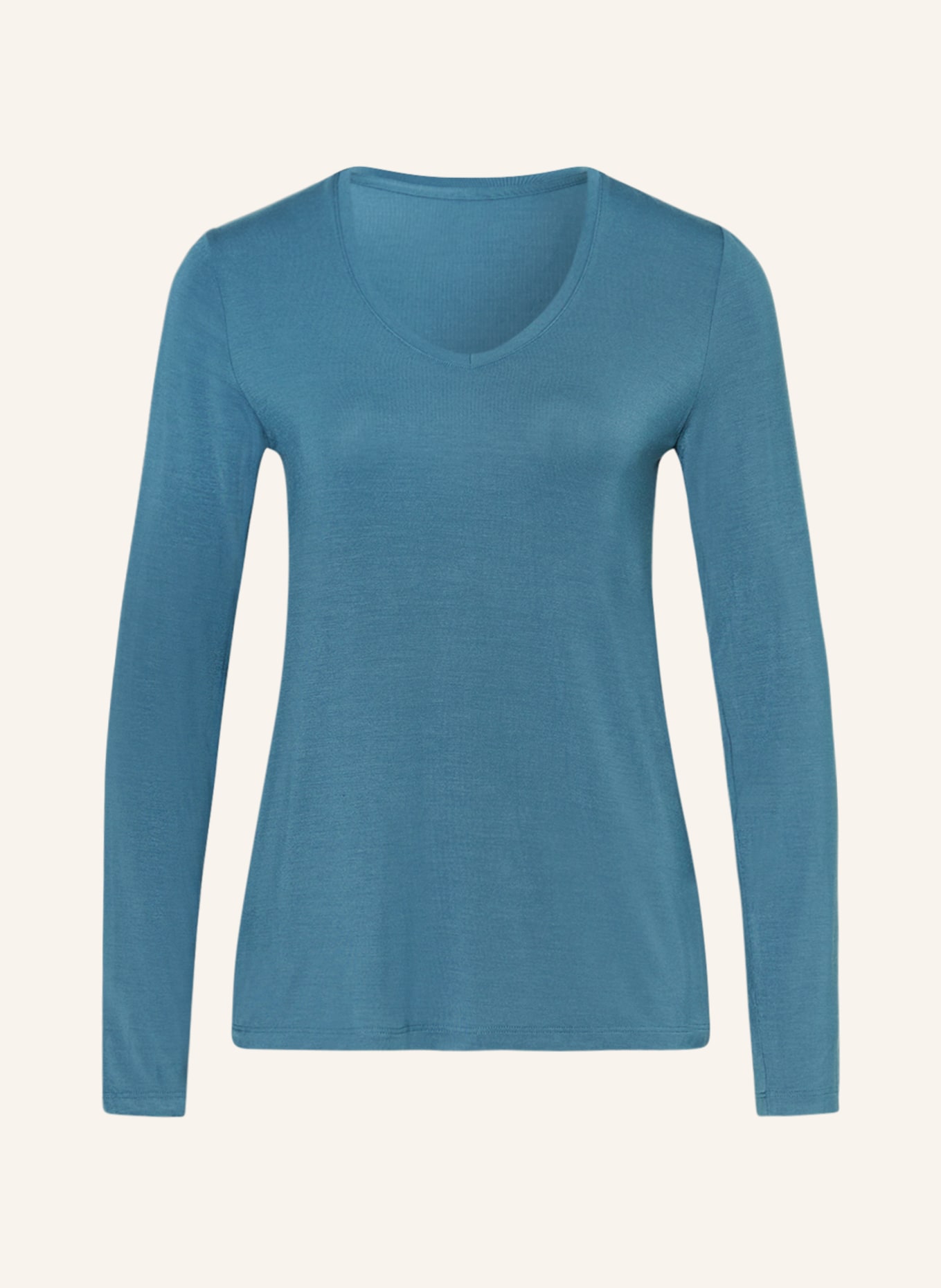 Schiesser Shirt met lange mouwen en structuurmotief, model 'Mix Relax