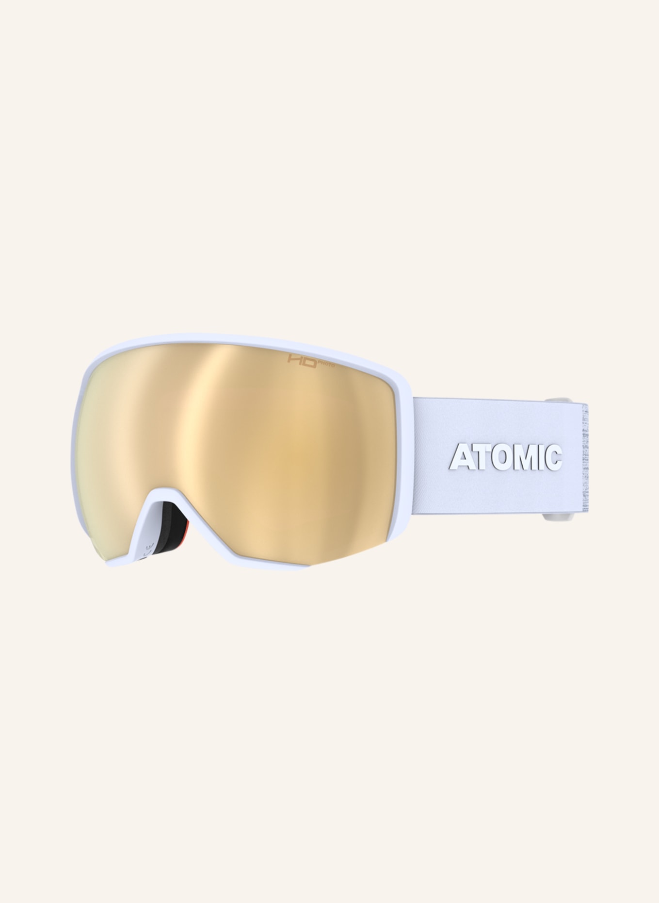 ATOMIC Ski goggles REVENT L HD PHOTO, Color: LIGHT GRAY / PURPLE / YELLOW (Image 1)