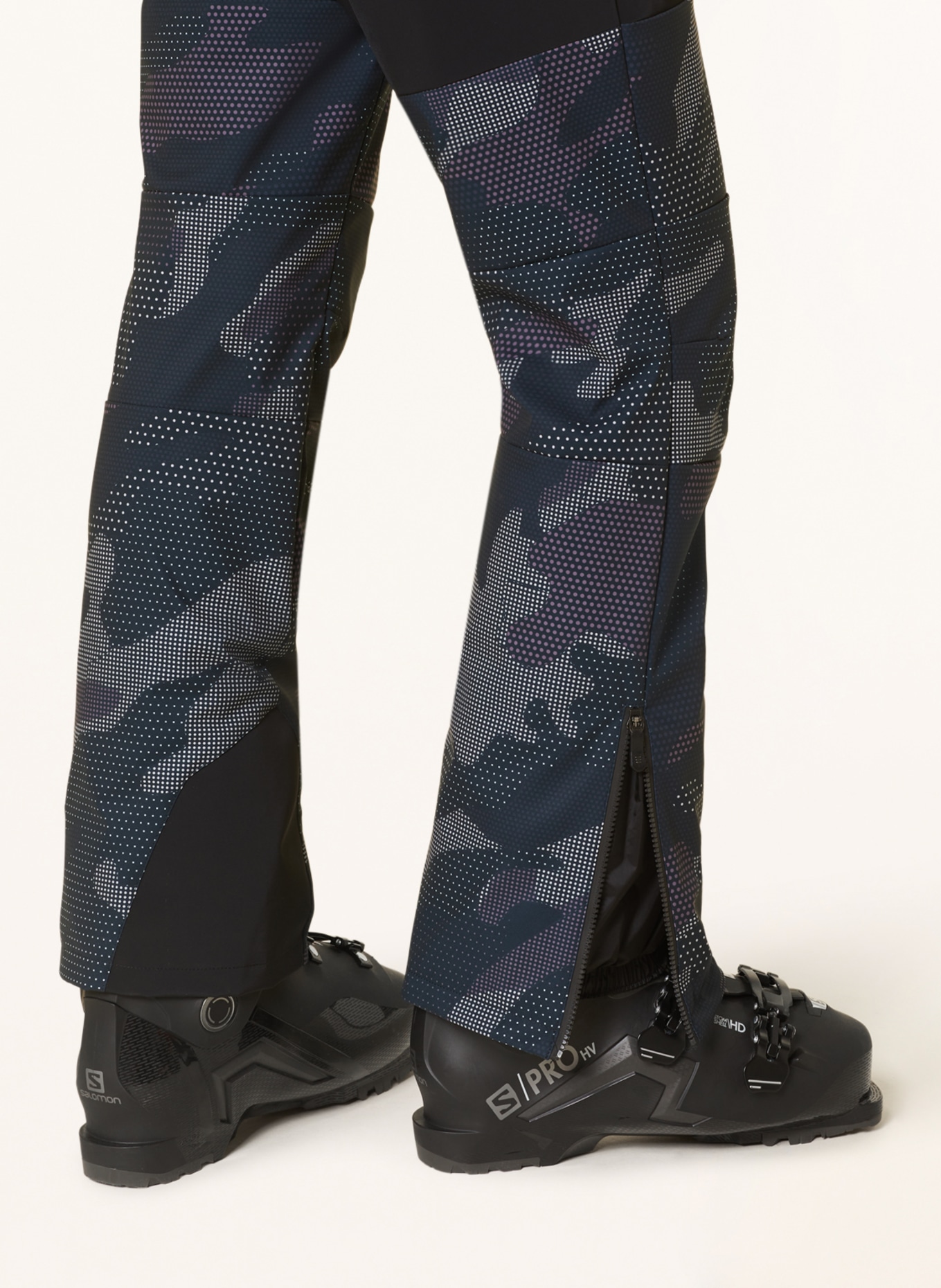 SPORTALM Ski pants, Color: BLACK/ WHITE/ GRAY (Image 7)