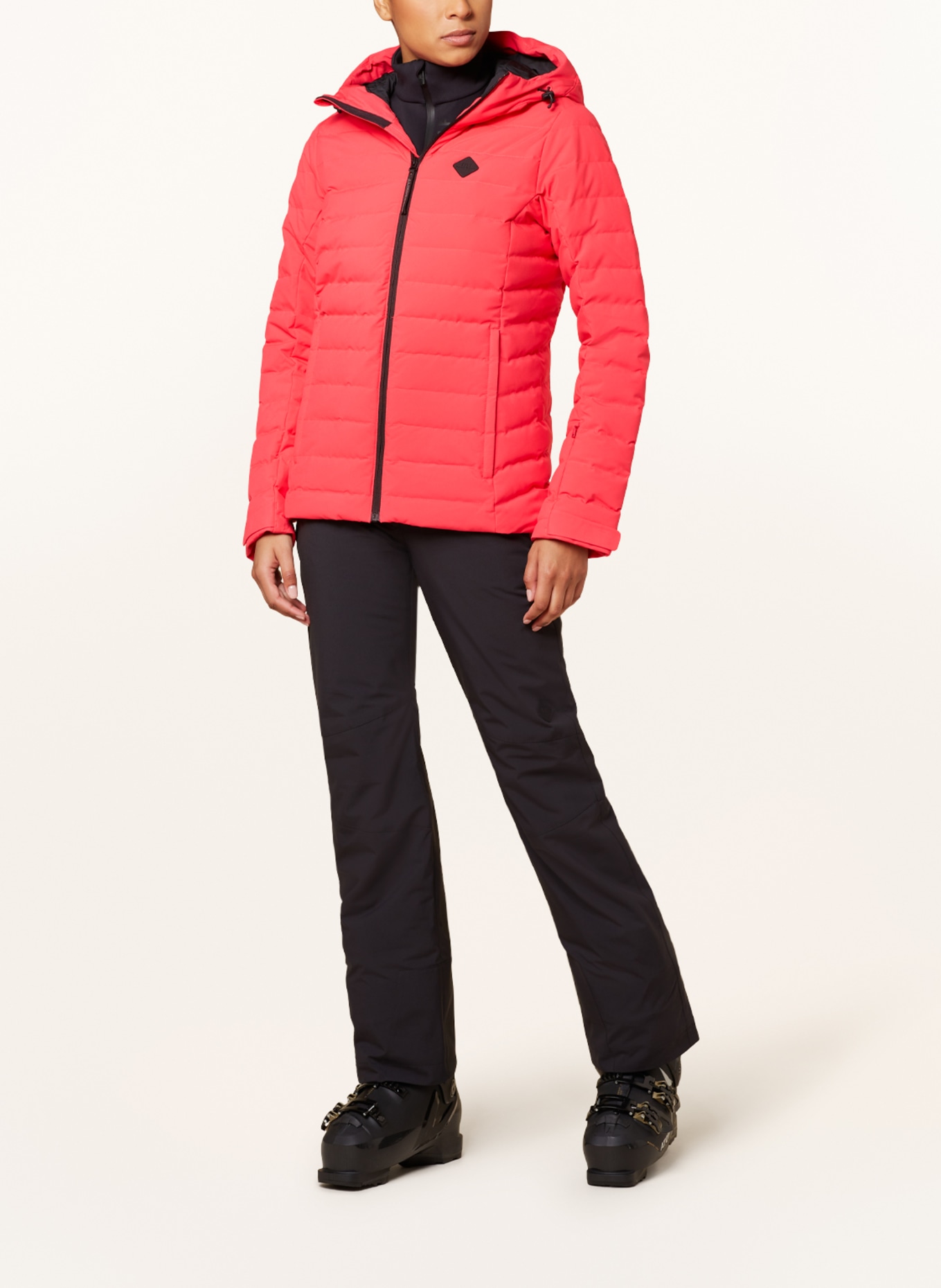 J.LINDEBERG Down ski jacket, Color: LIGHT RED (Image 2)