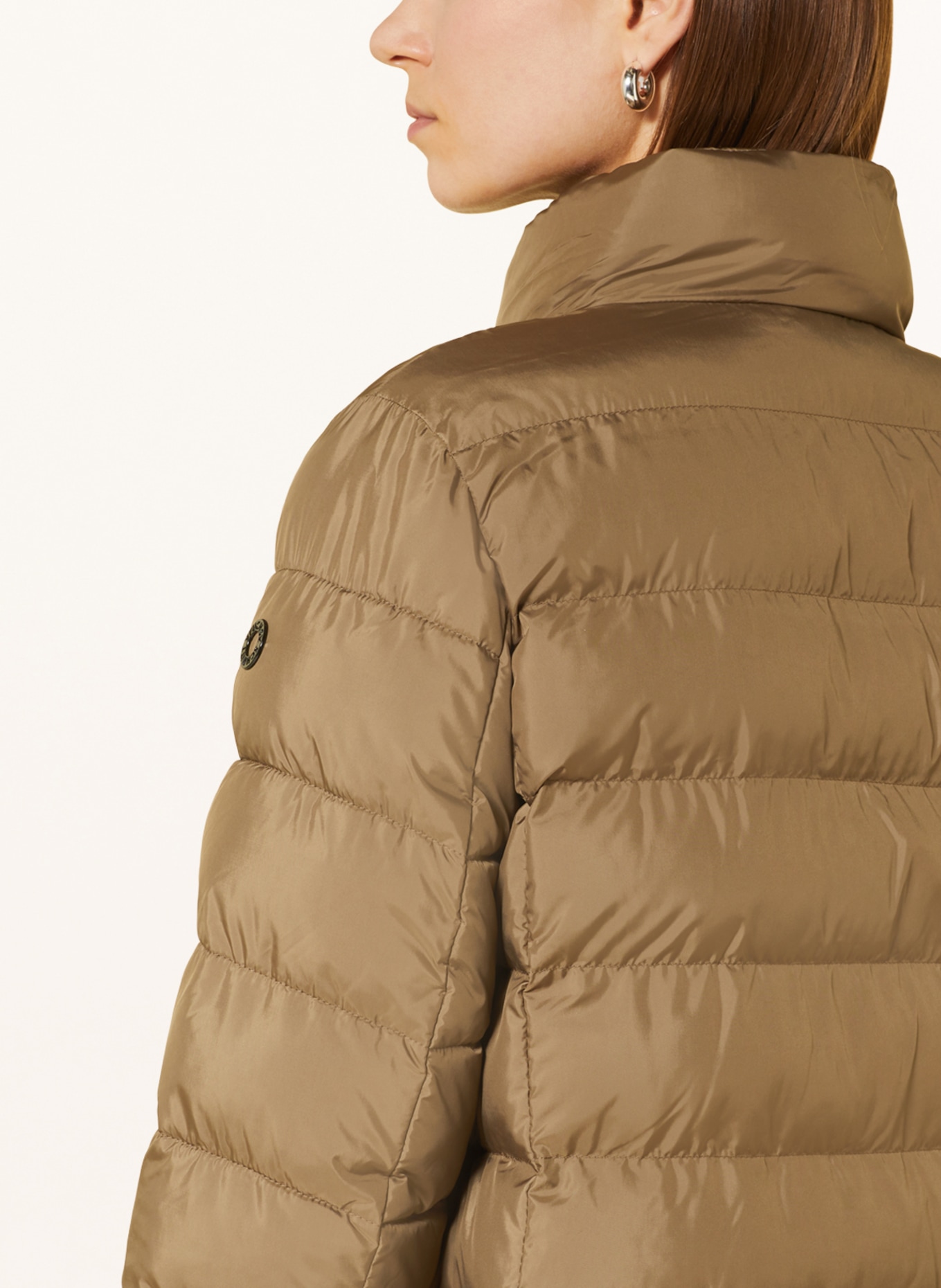 FUCHS SCHMITT Quilted coat with removable hood, Color: OLIVE (Image 6)
