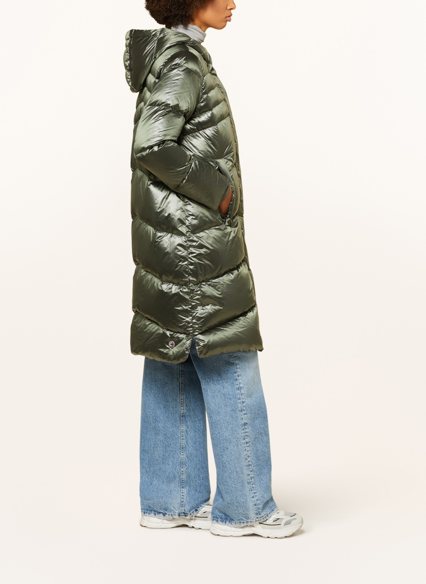 COLMAR Quilted coat, Color: OLIVE (Image 4)