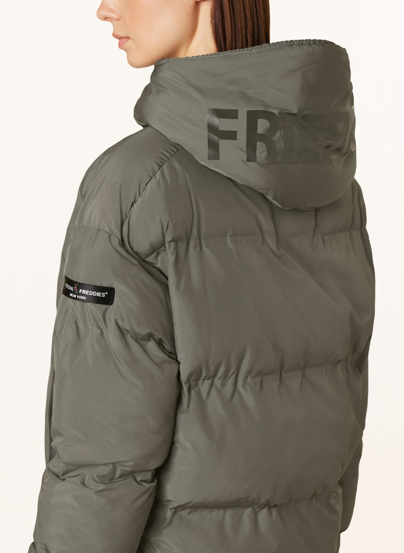 FRIEDA & FREDDIES Quilted jacket MAISY NEO, Color: OLIVE (Image 5)