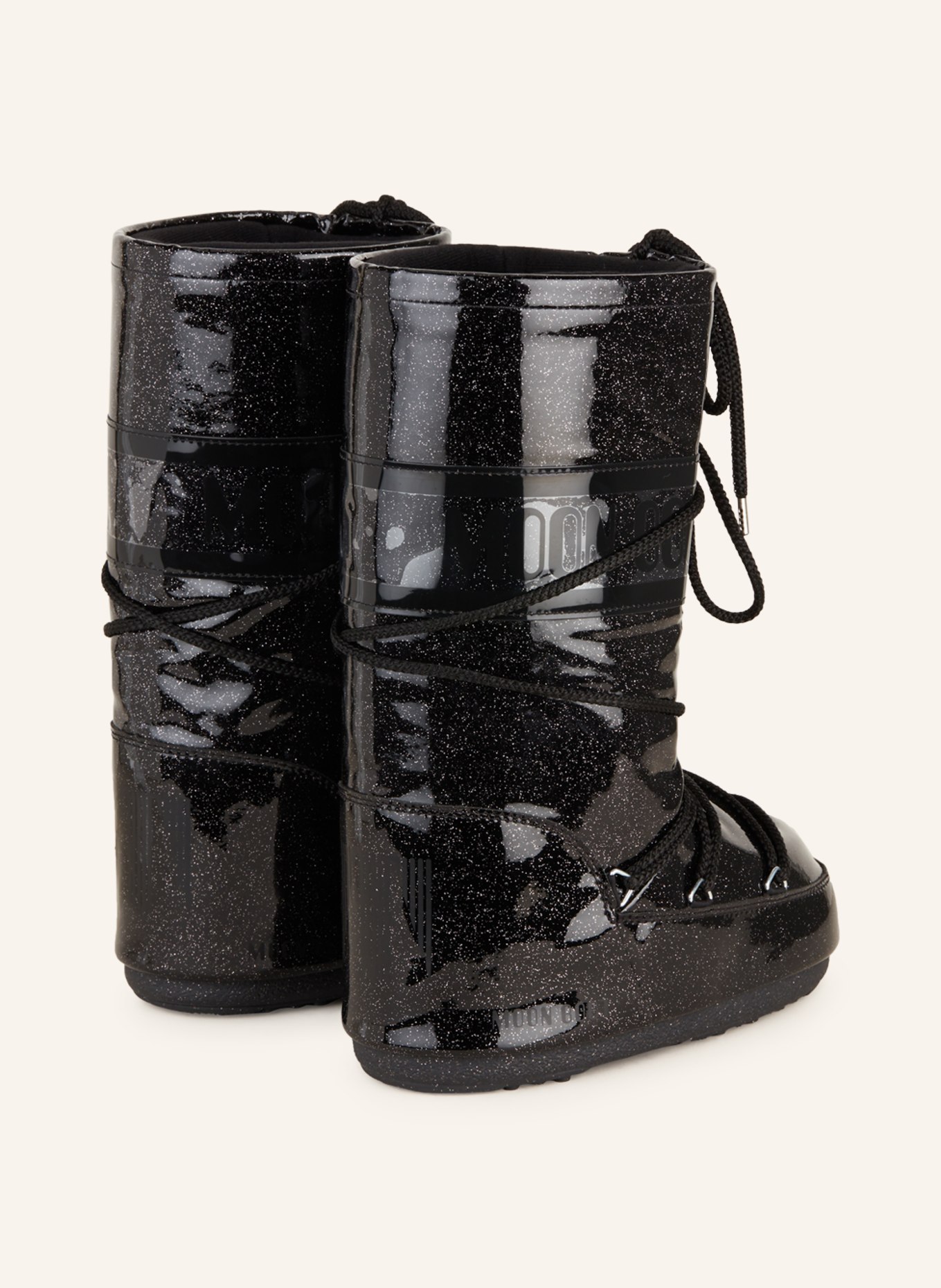 MOON BOOT Moon boots ICON GLITTER, Color: BLACK (Image 2)