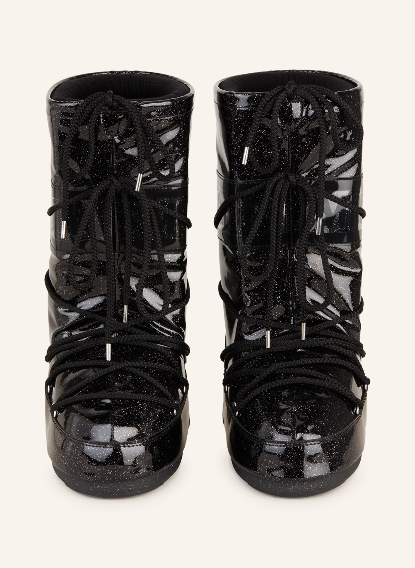 MOON BOOT Moon Boots ICON GLITTER, Farbe: SCHWARZ (Bild 3)