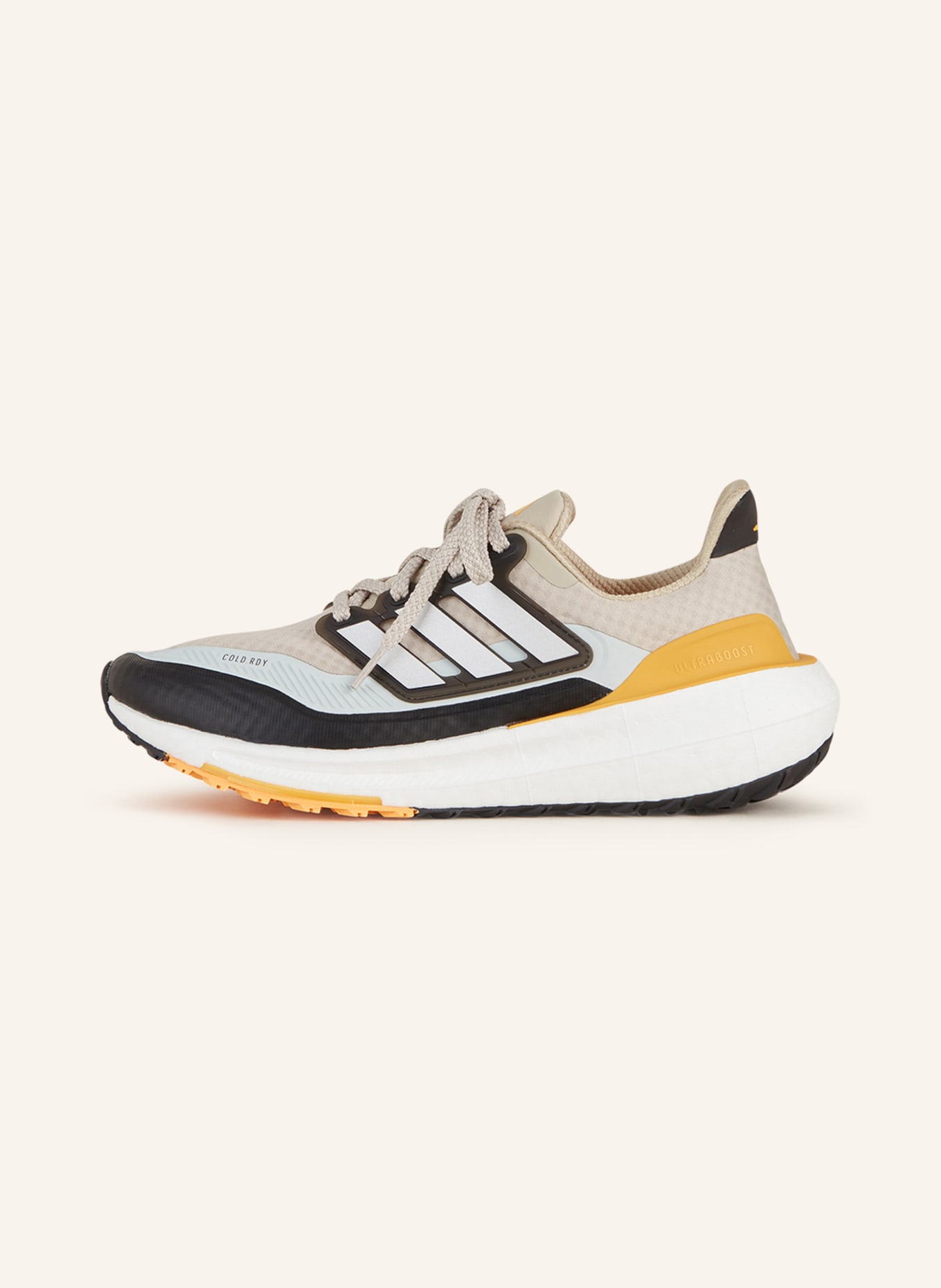 adidas Running shoes ULTRABOOST LIGHT, Color: BEIGE/ GRAY/ DARK YELLOW (Image 4)